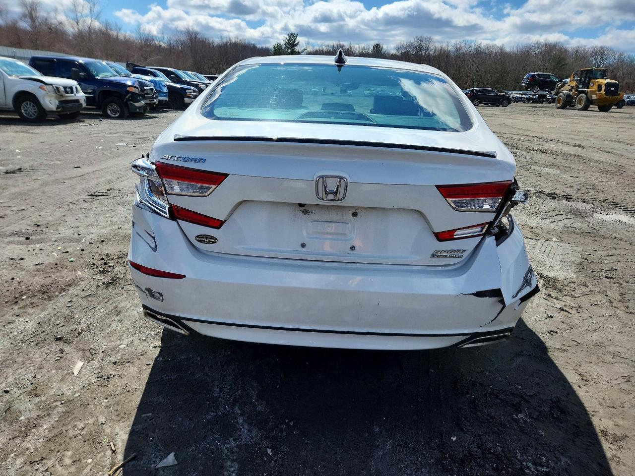 2021 Honda Accord Sport Se White vin: 1HGCV1F46MA055469