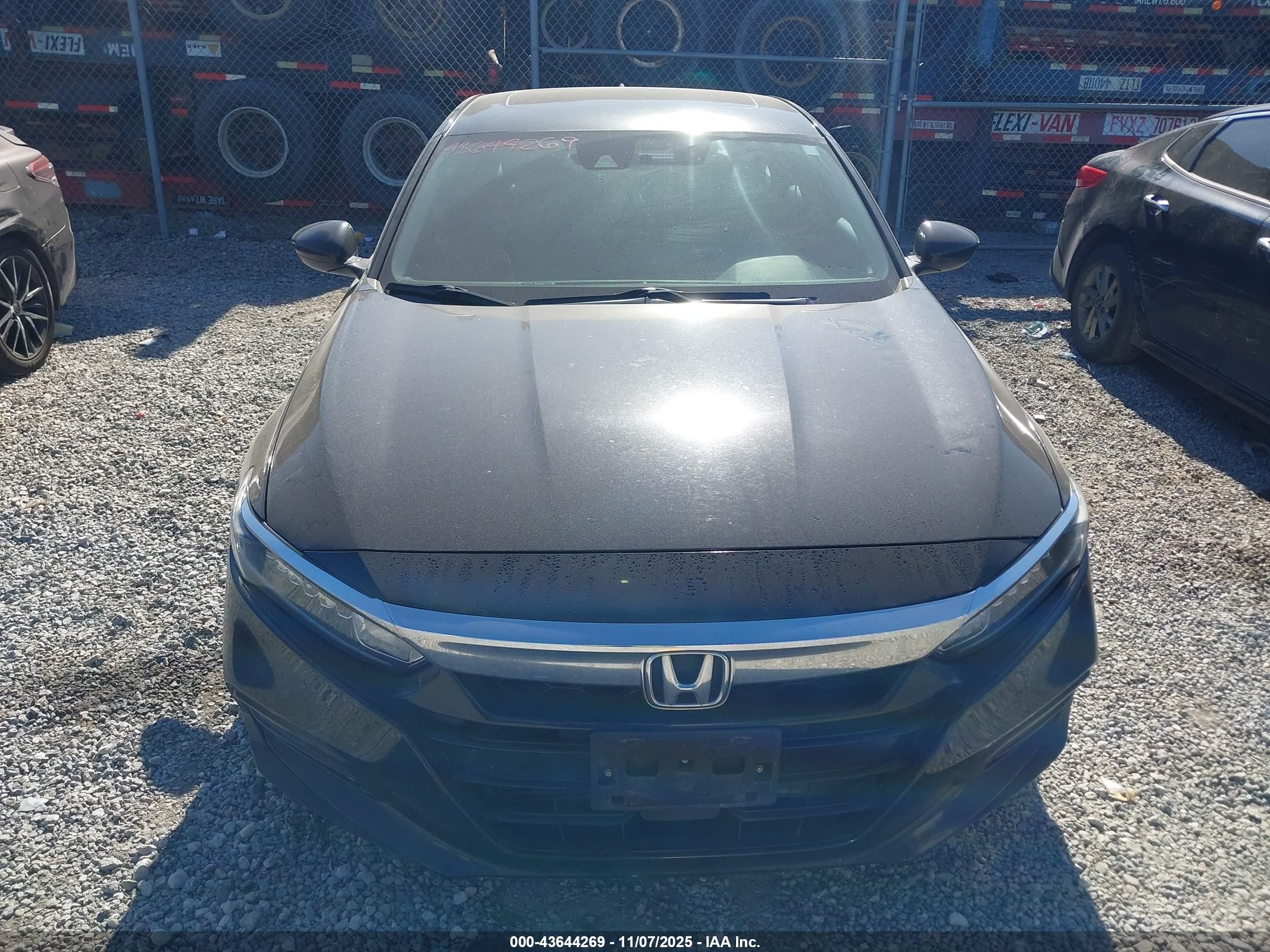 2019 Honda Accord Ex Черный vin: 1HGCV1F47KA072956
