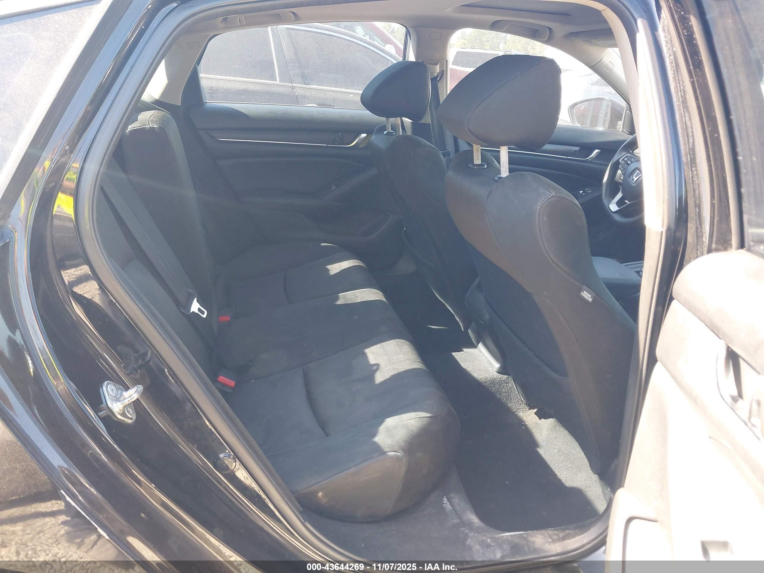 2019 Honda Accord Ex Черный vin: 1HGCV1F47KA072956