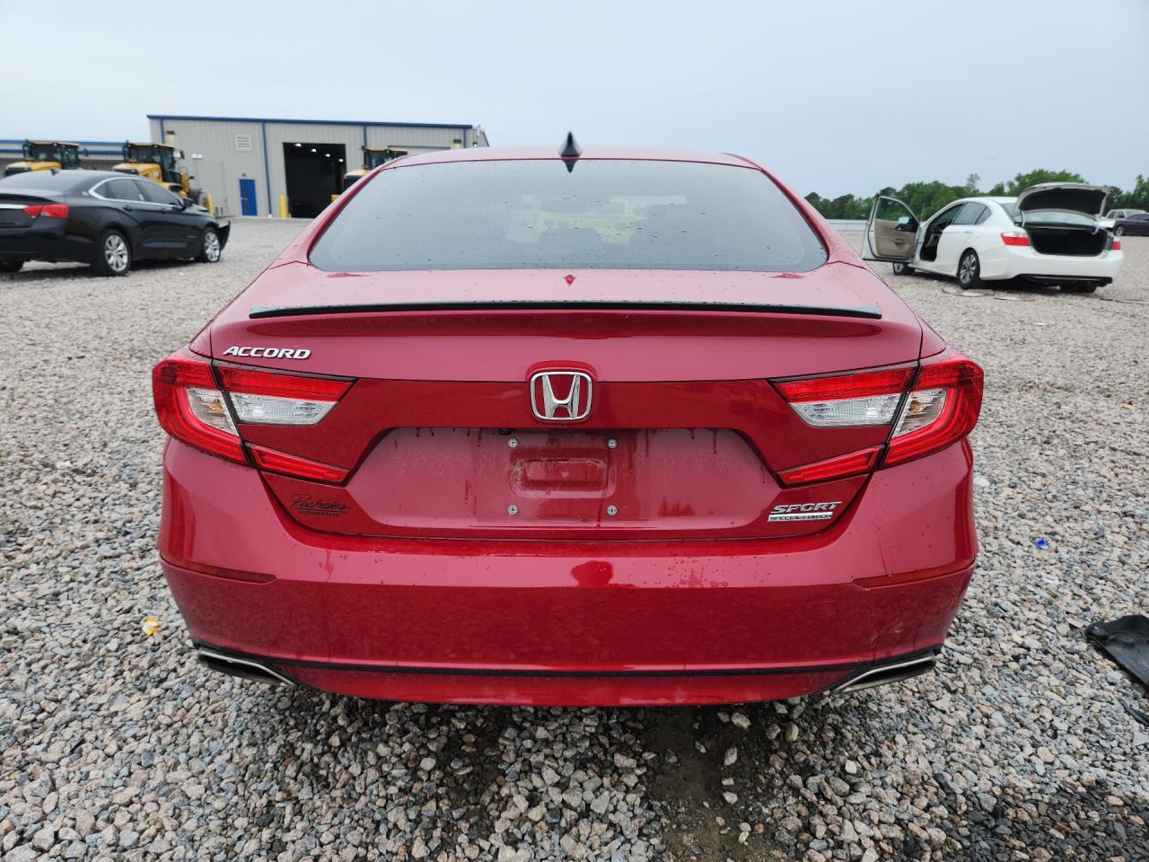 2021 Honda Accord Sport Se Red vin: 1HGCV1F47MA121687