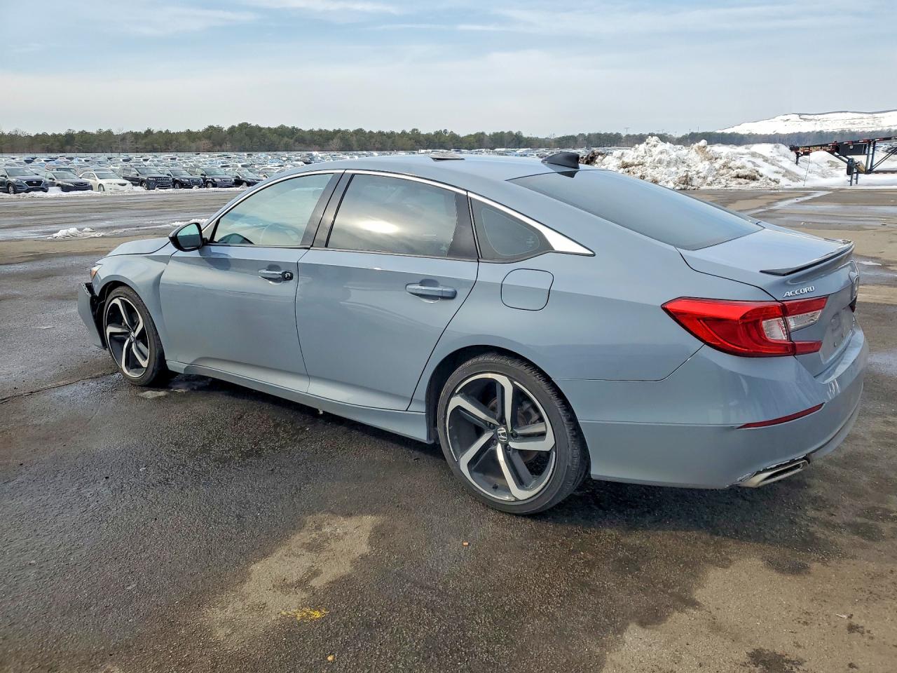 2022 Honda Accord Sport Se Blue vin: 1HGCV1F47NA105748