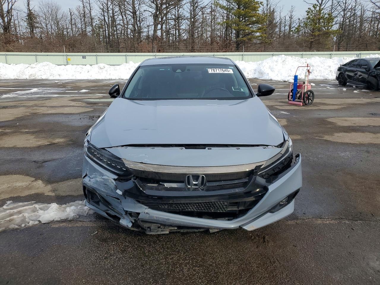 2022 Honda Accord Sport Se Blue vin: 1HGCV1F47NA105748