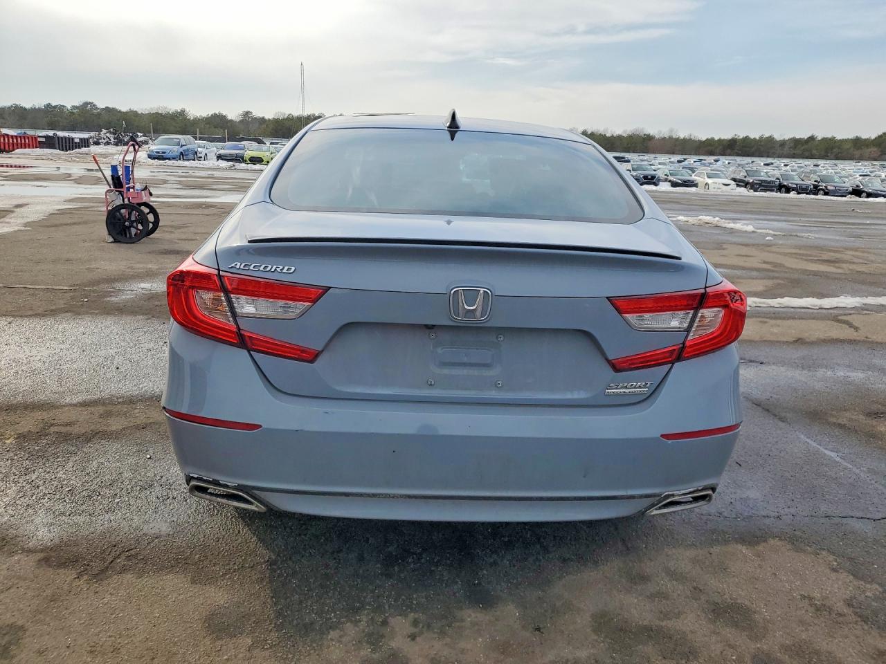2022 Honda Accord Sport Se Blue vin: 1HGCV1F47NA105748