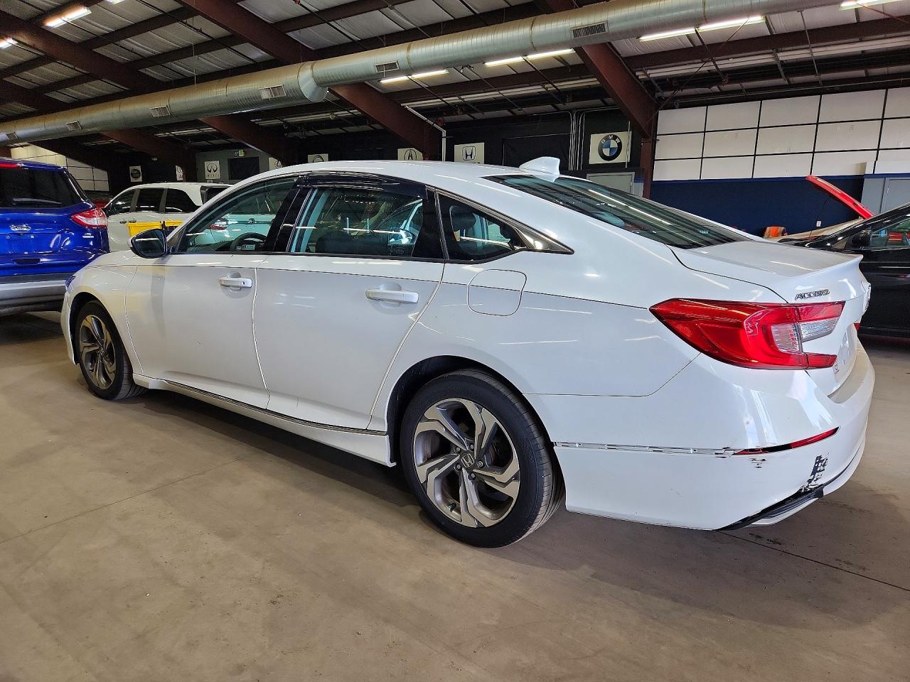2019 Honda Accord Ex White vin: 1HGCV1F48KA162231