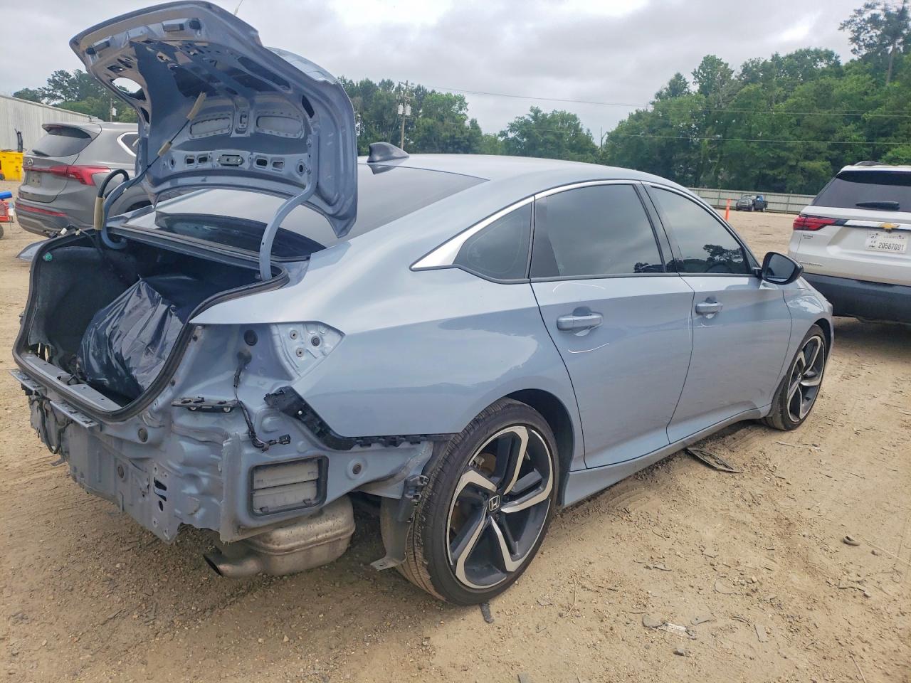 2021 Honda Accord Sport Se Gray vin: 1HGCV1F48MA084536