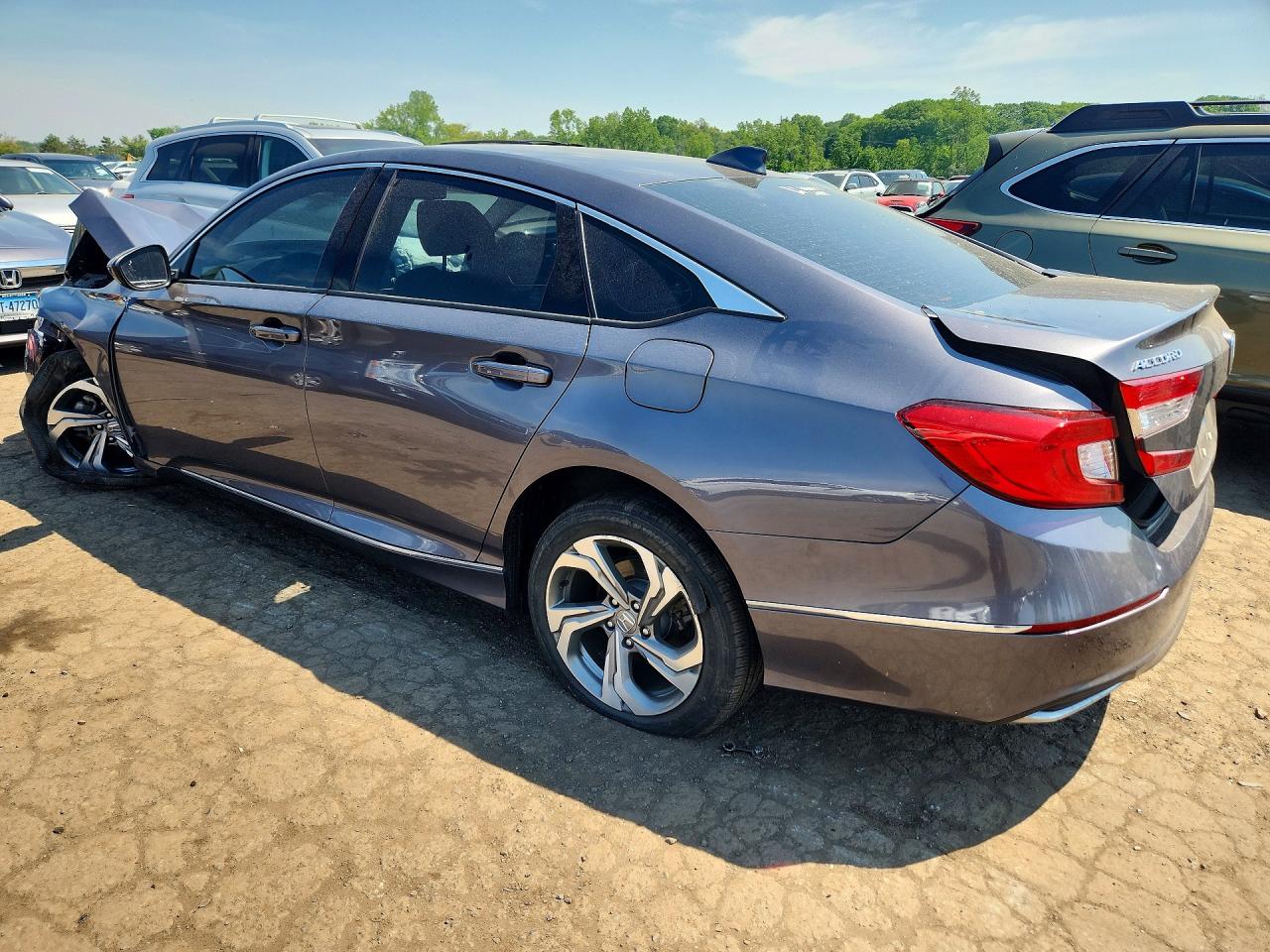 2019 Honda Accord Ex Gray vin: 1HGCV1F49KA070965