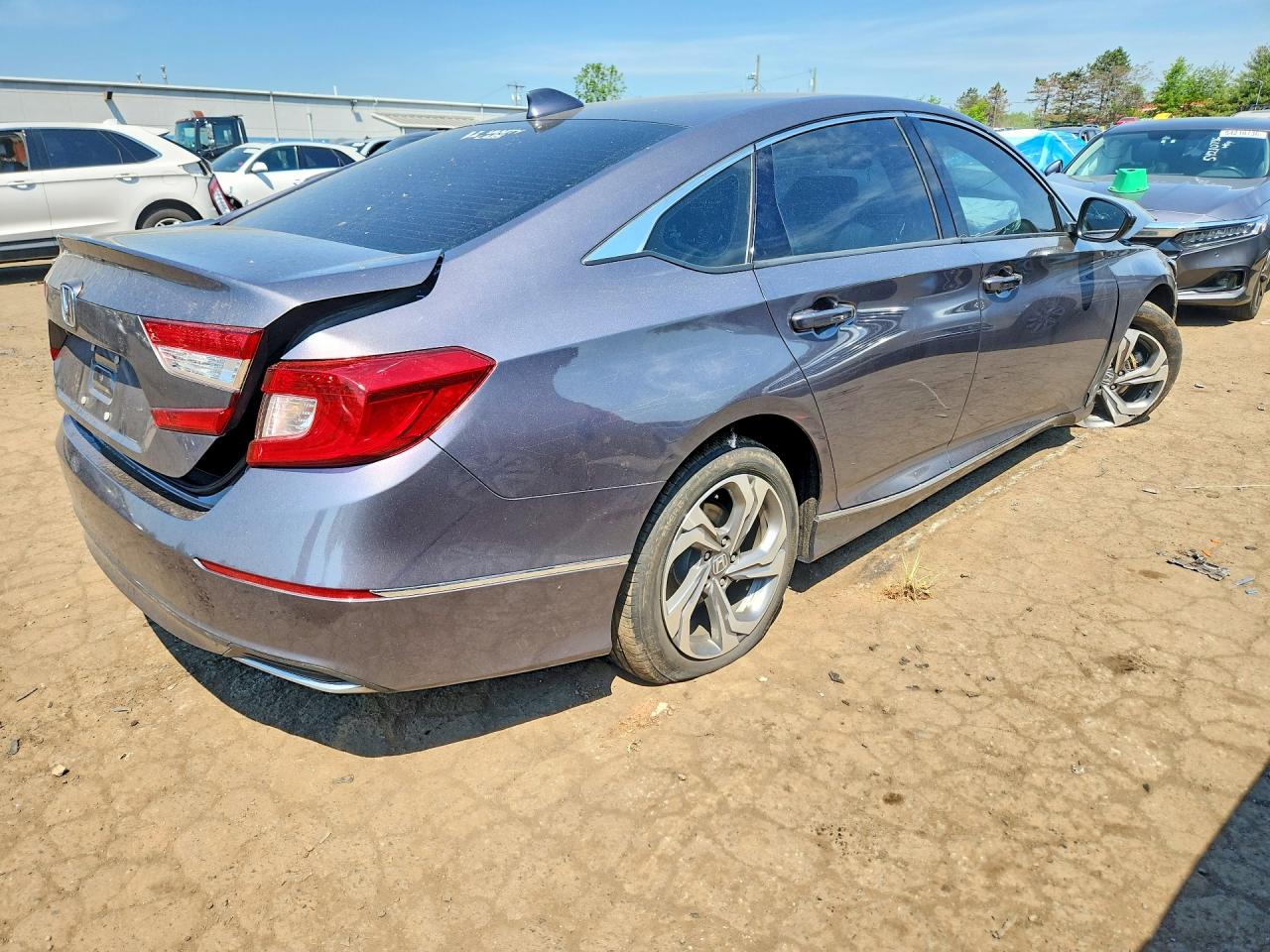2019 Honda Accord Ex Gray vin: 1HGCV1F49KA070965