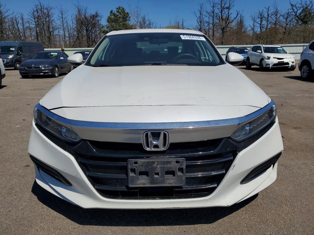 2019 Honda Accord Ex Белый vin: 1HGCV1F49KA176297