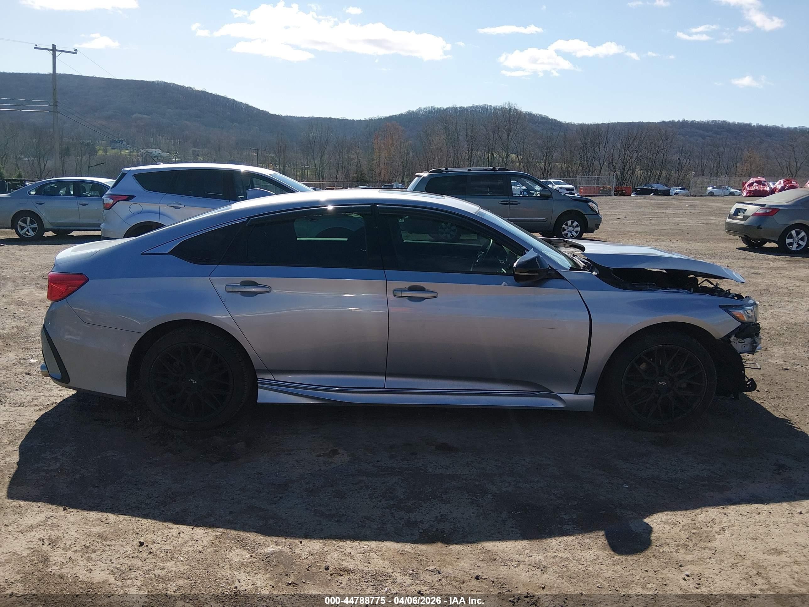 2020 Honda Accord Ex Gray vin: 1HGCV1F49LA148436