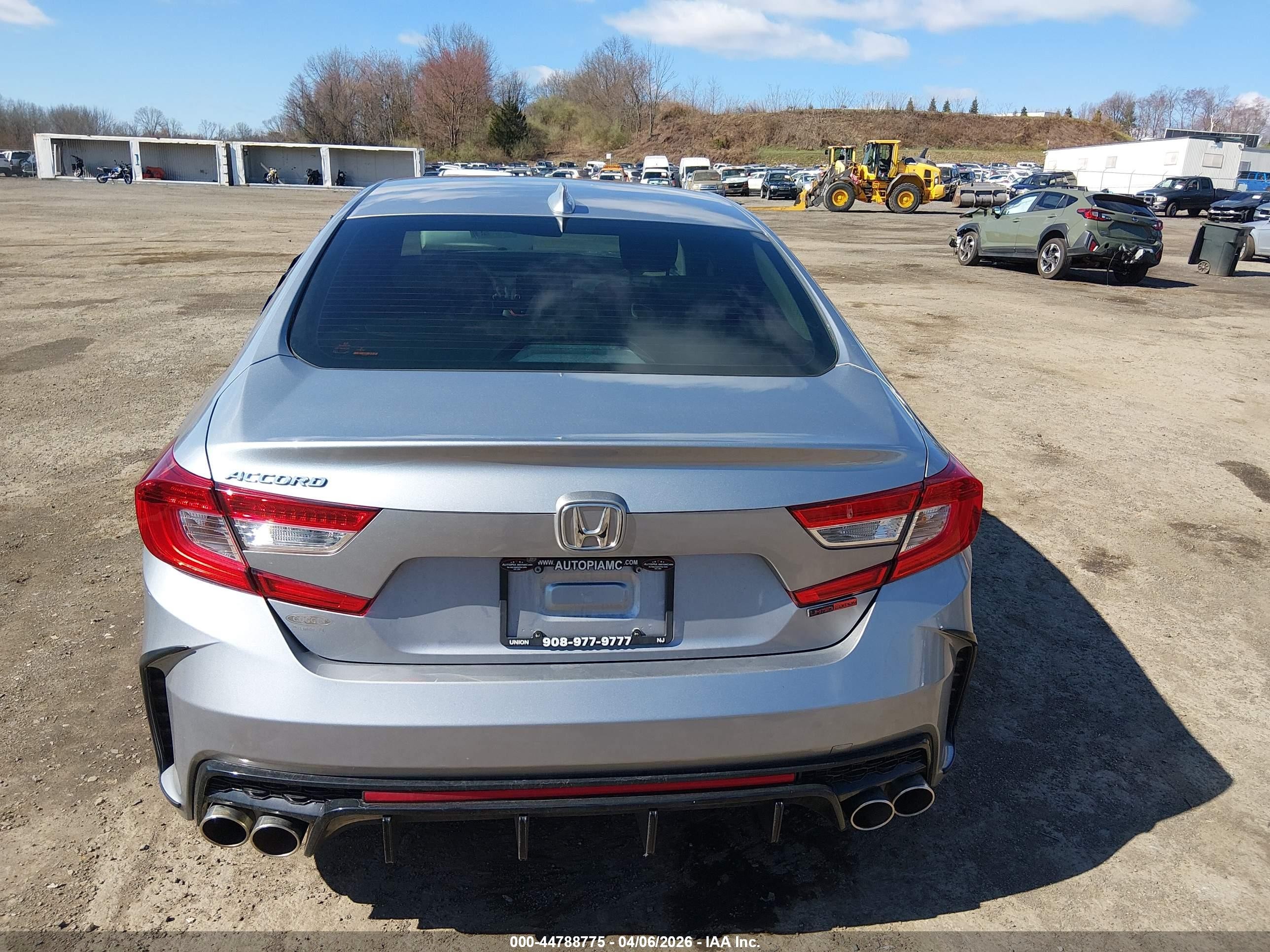 2020 Honda Accord Ex Gray vin: 1HGCV1F49LA148436