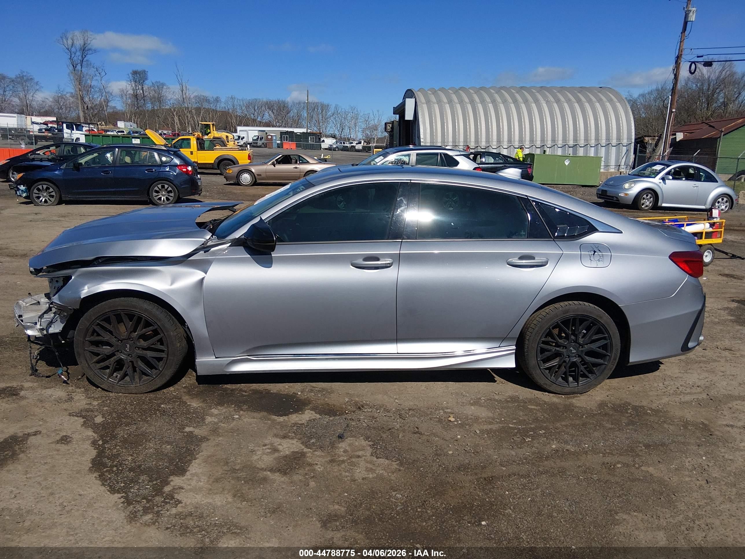 2020 Honda Accord Ex Gray vin: 1HGCV1F49LA148436