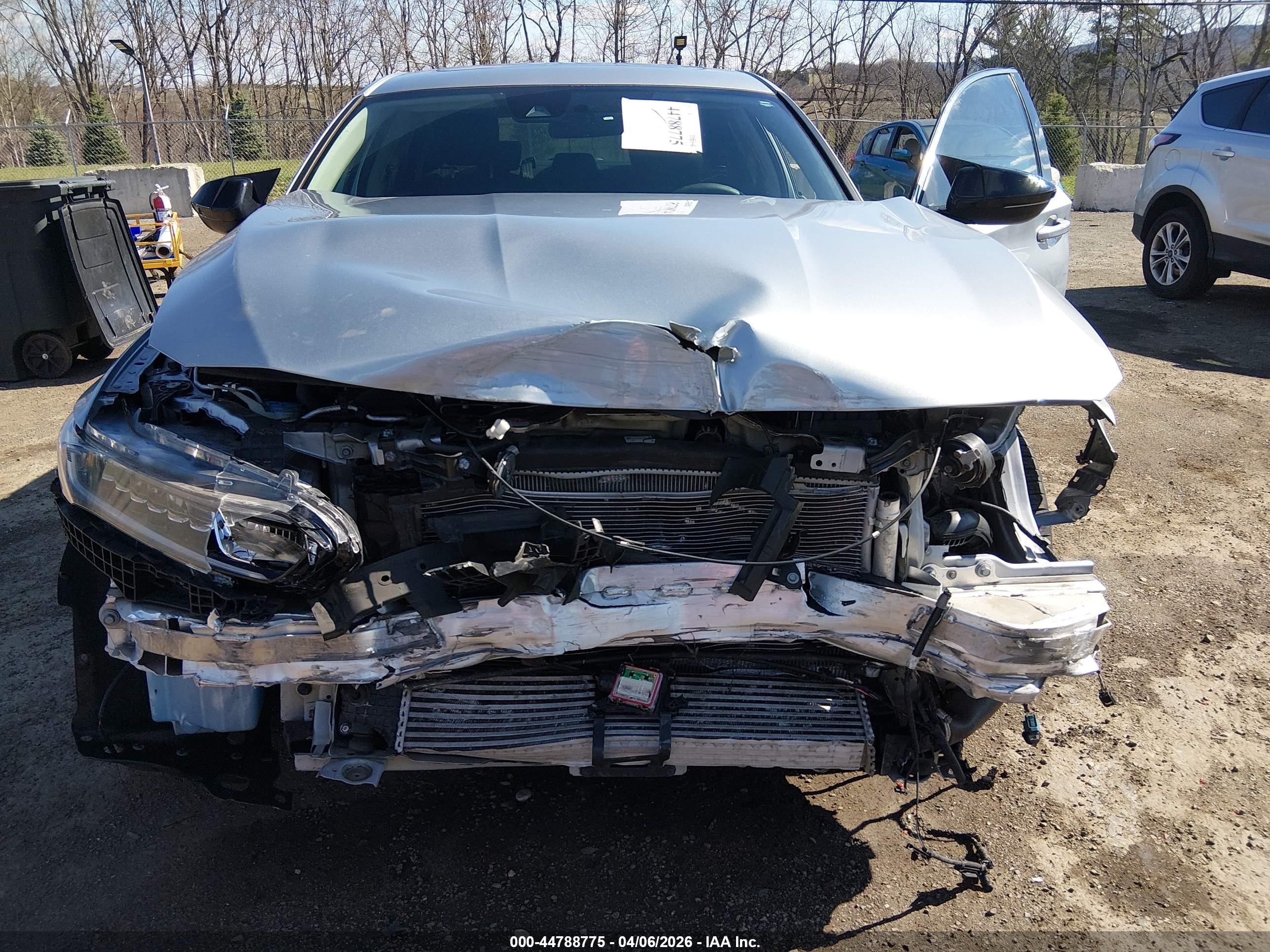 2020 Honda Accord Ex Gray vin: 1HGCV1F49LA148436