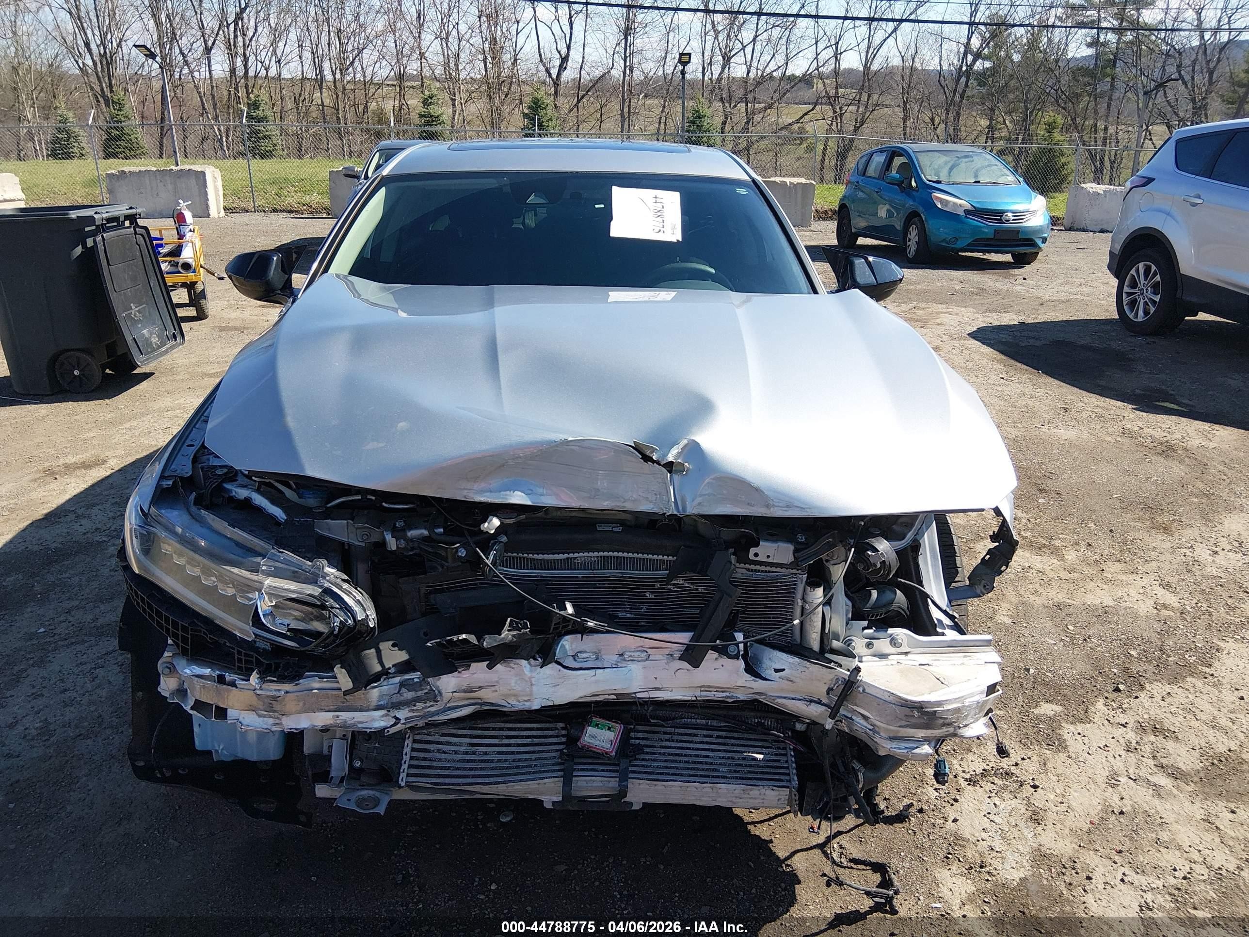 2020 Honda Accord Ex Gray vin: 1HGCV1F49LA148436