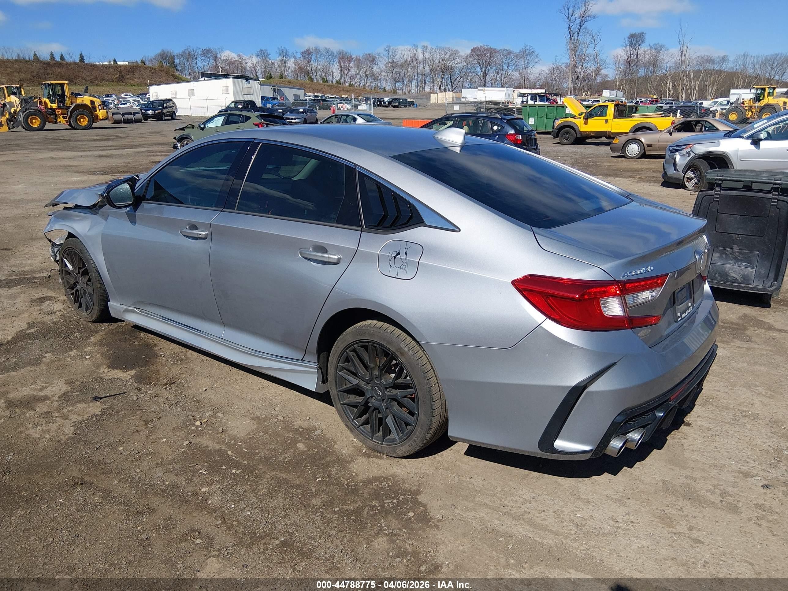 2020 Honda Accord Ex Gray vin: 1HGCV1F49LA148436