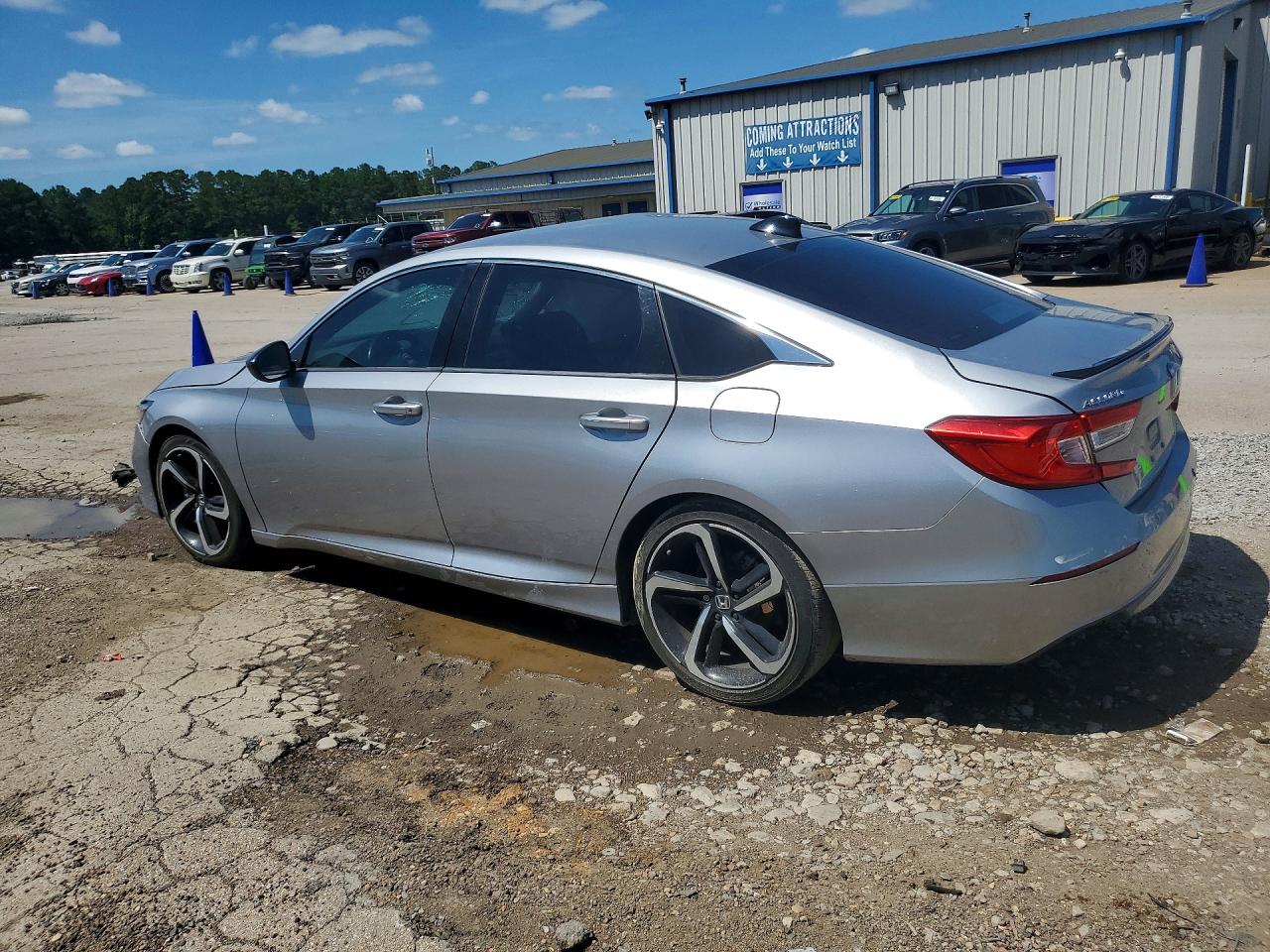 2021 Honda Accord Sport Se Серебряный vin: 1HGCV1F49MA011353