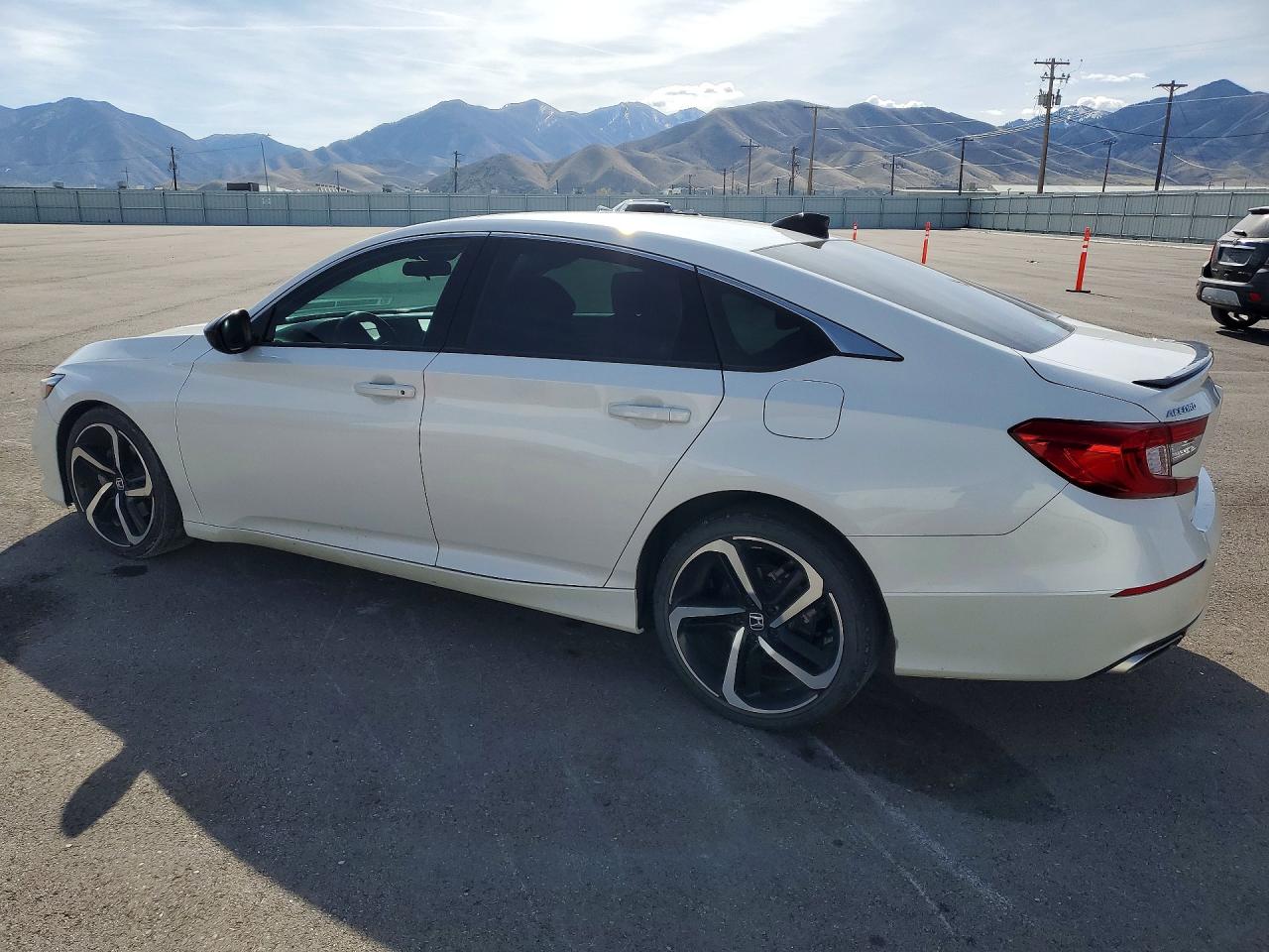 2022 Honda Accord Sport Se White vin: 1HGCV1F49NA041518