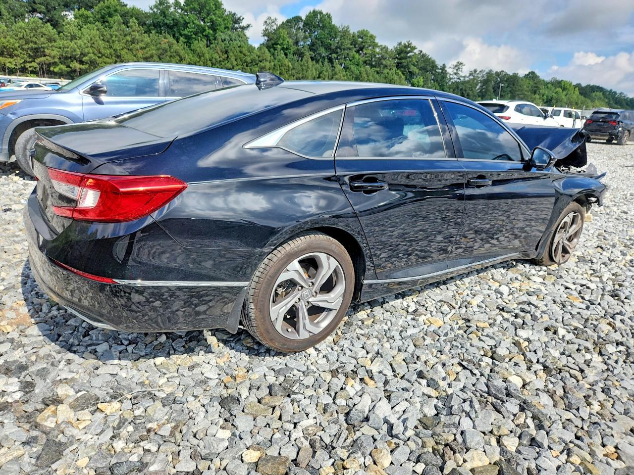 2018 Honda Accord Ex Black vin: 1HGCV1F4XJA080225