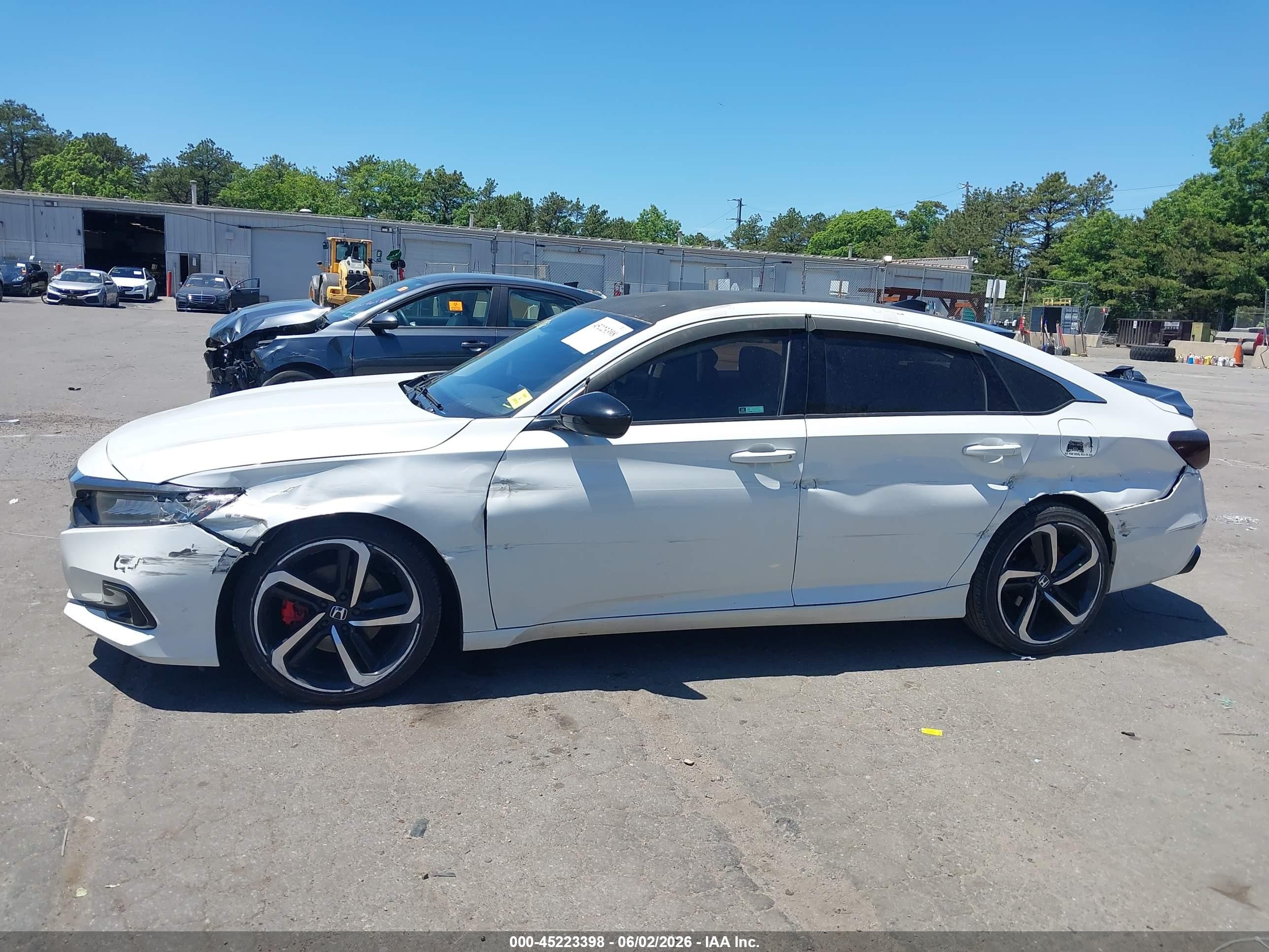 2021 Honda Accord Sport Special Edition White vin: 1HGCV1F4XMA031952