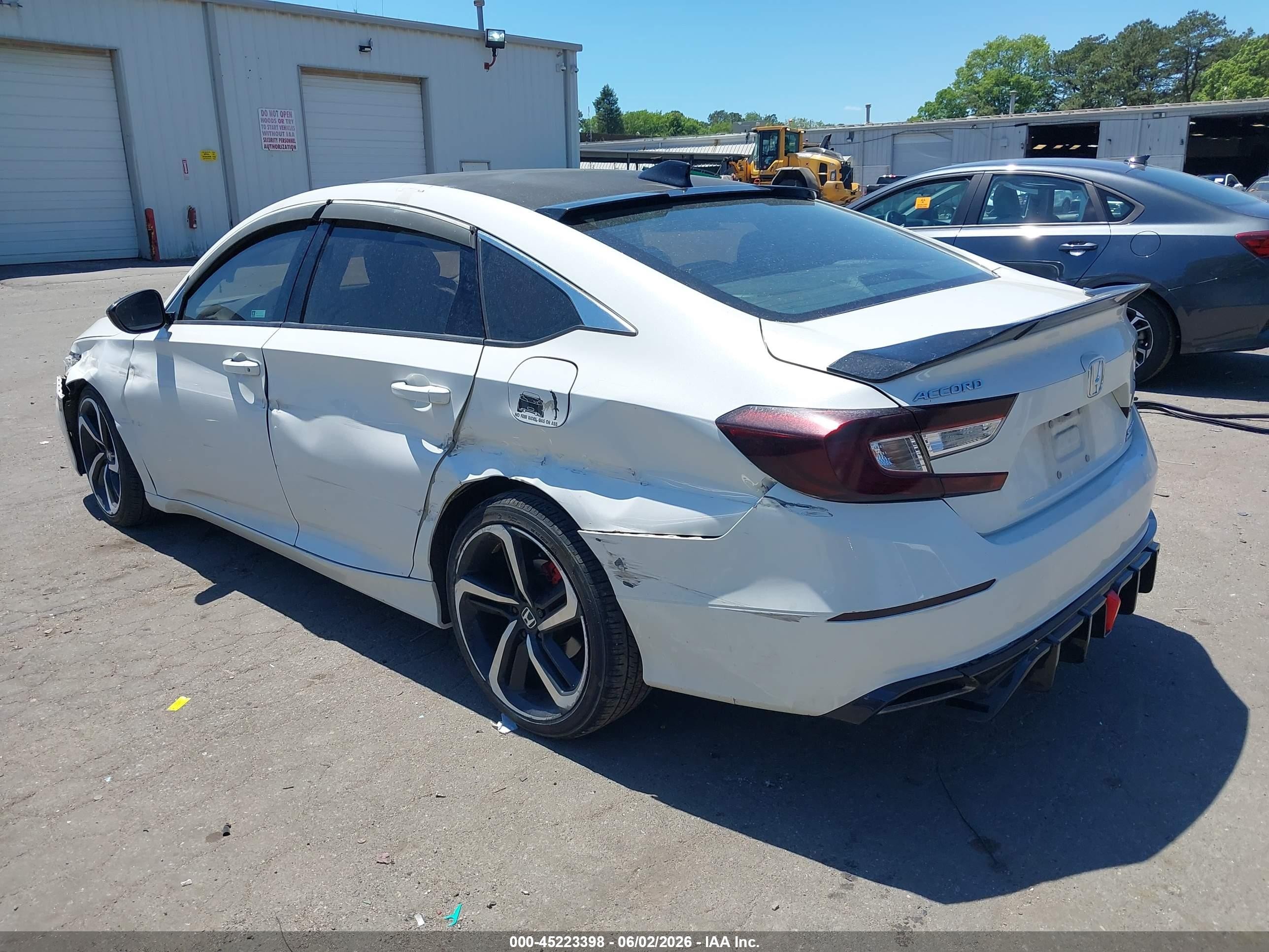 2021 Honda Accord Sport Special Edition White vin: 1HGCV1F4XMA031952