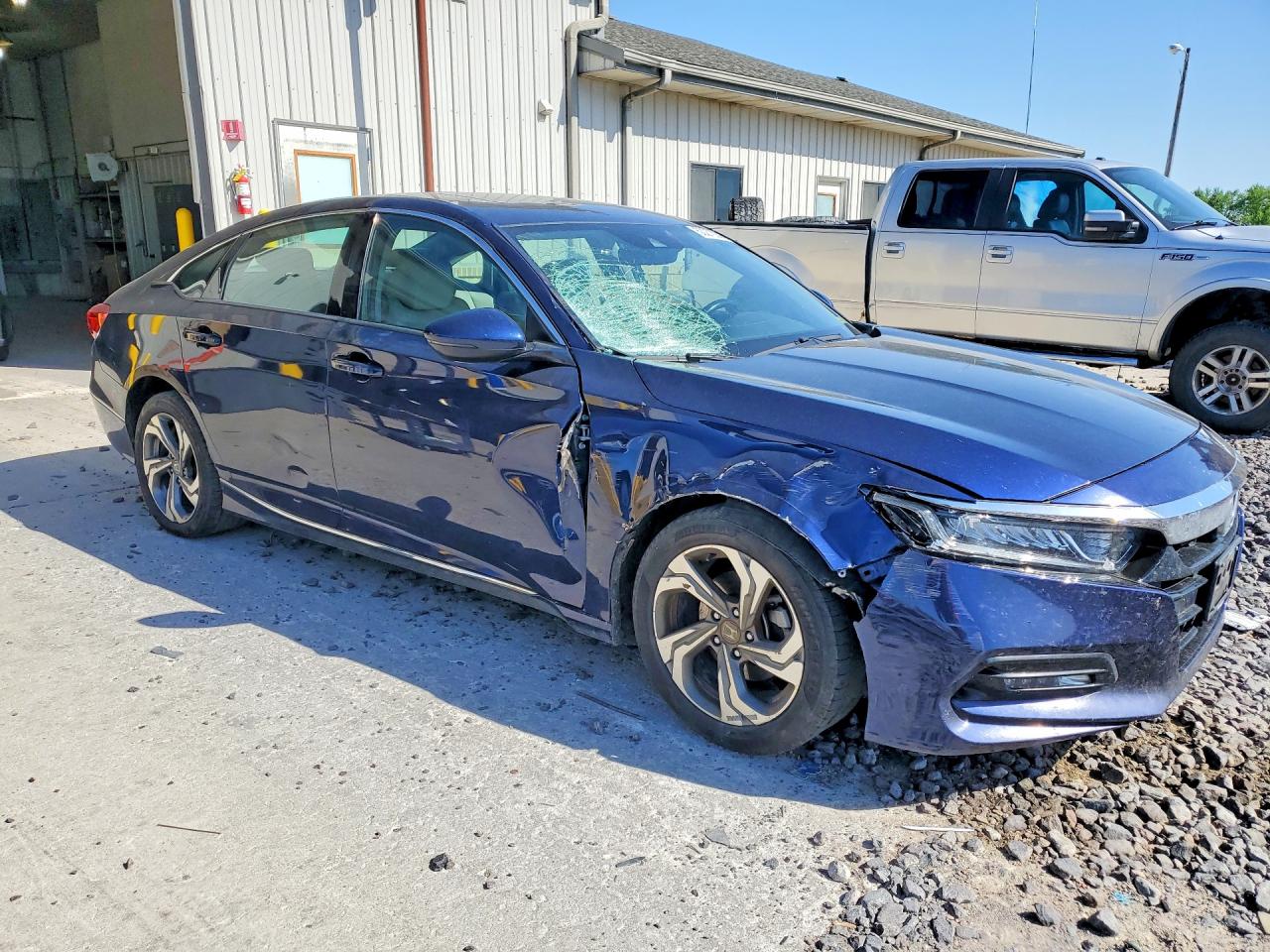 2020 Honda Accord Exl Blue vin: 1HGCV1F50LA027819