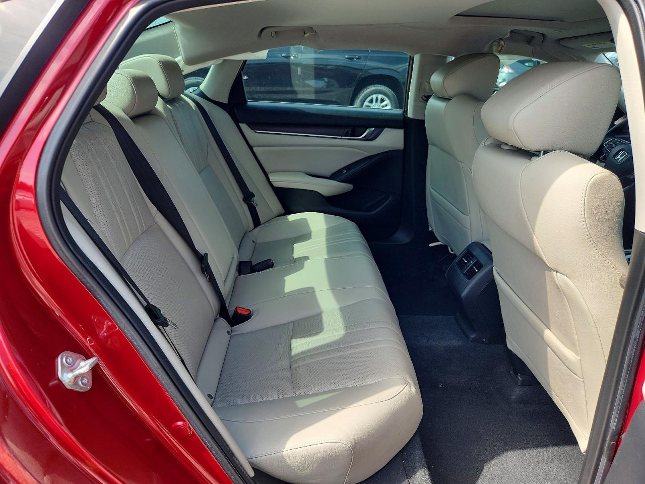 2020 Honda Accord Exl Red vin: 1HGCV1F50LA109629