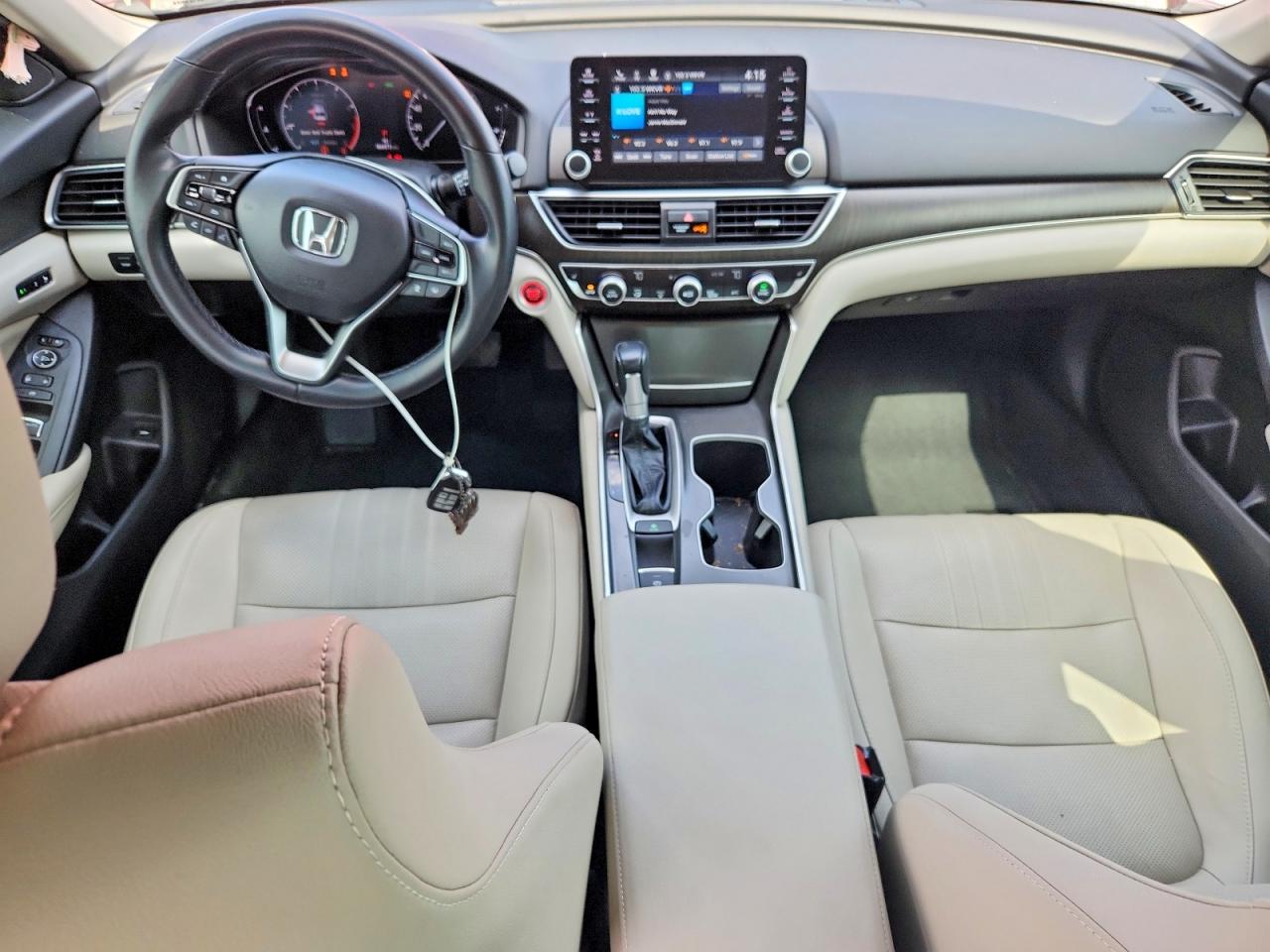2020 Honda Accord Exl Red vin: 1HGCV1F50LA109629