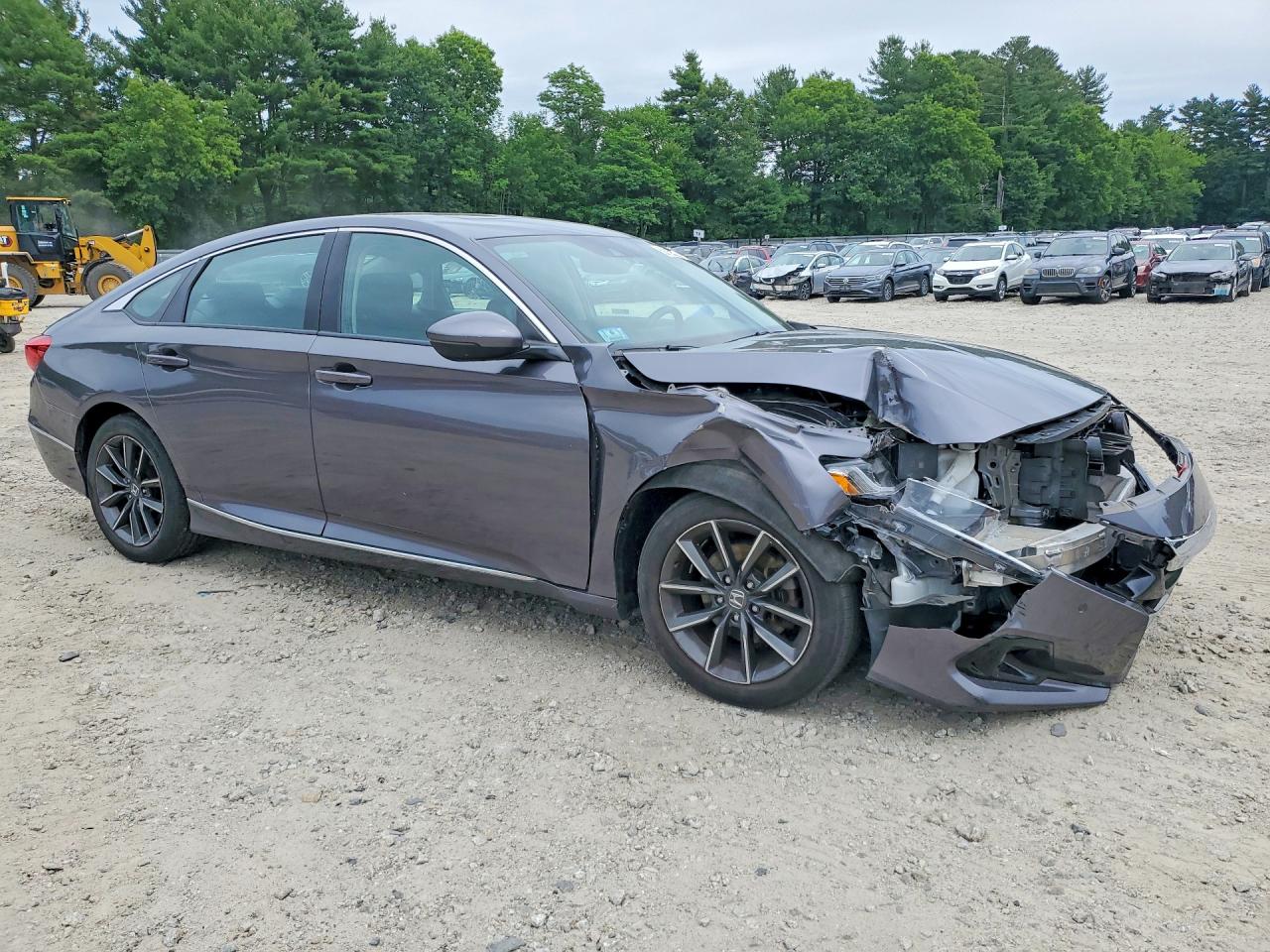 2021 Honda Accord Exl Gray vin: 1HGCV1F50MA056576