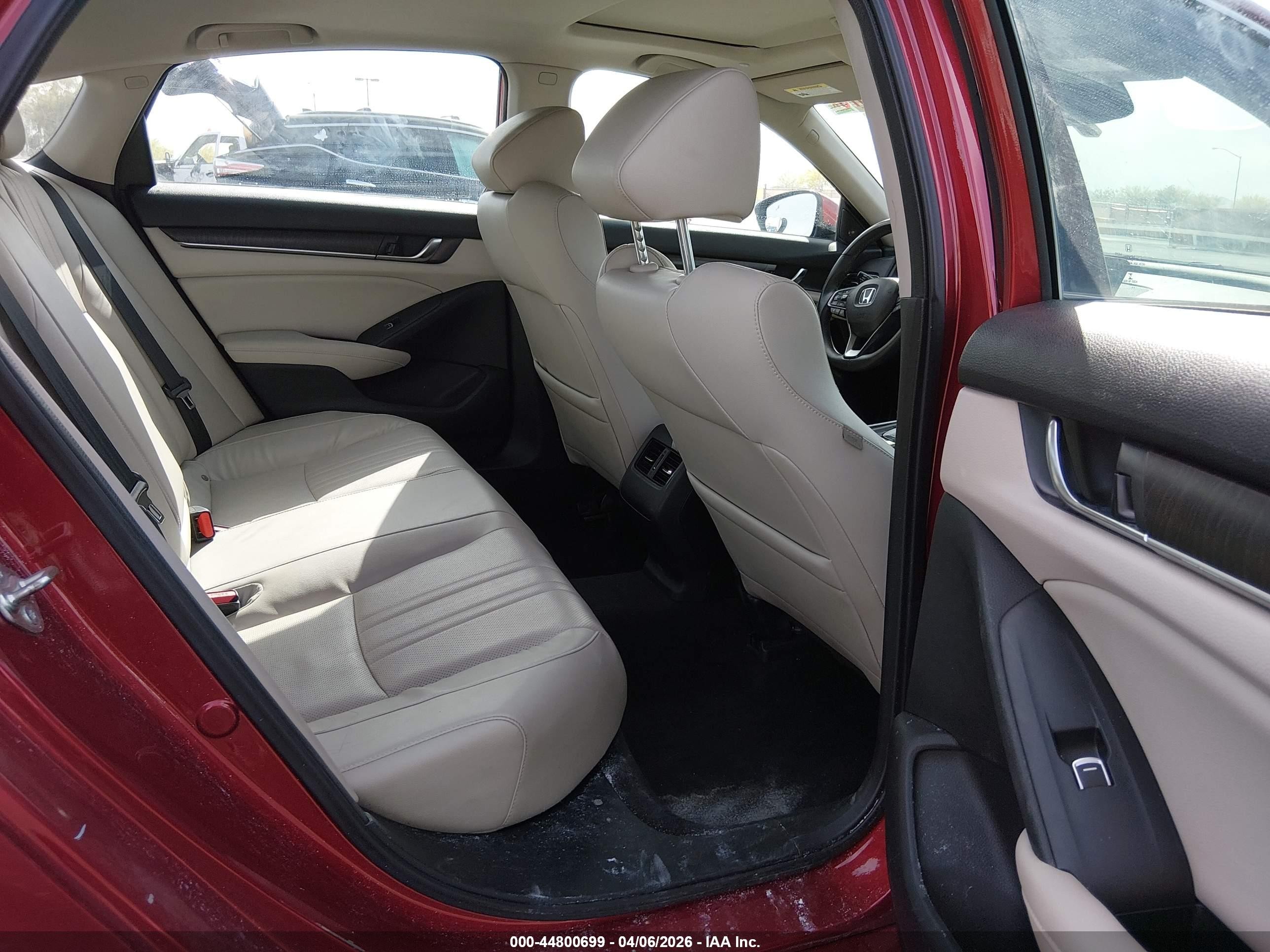 2018 Honda Accord Ex-l Красный vin: 1HGCV1F52JA106132