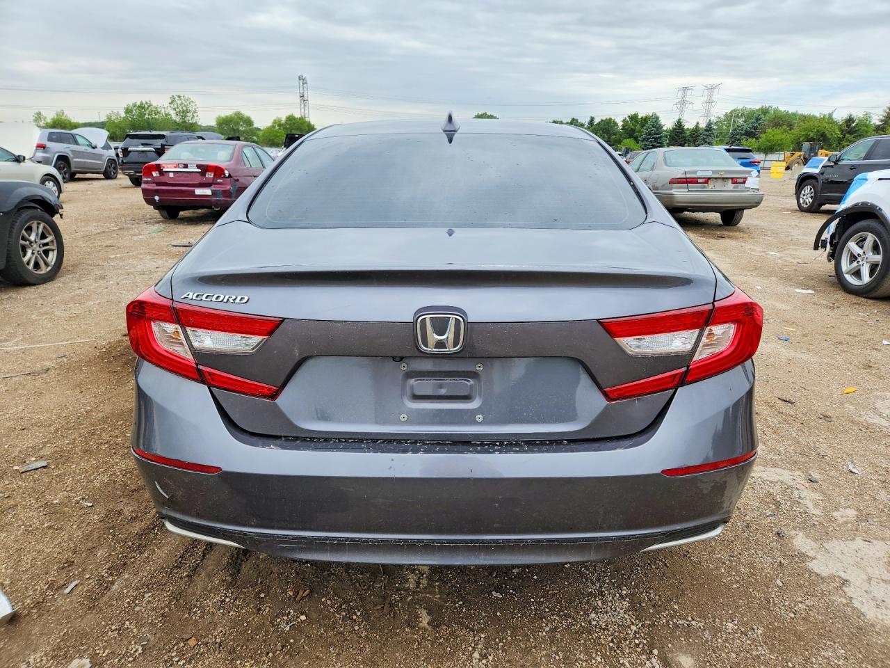 2018 Honda Accord Exl Gray vin: 1HGCV1F52JA112870