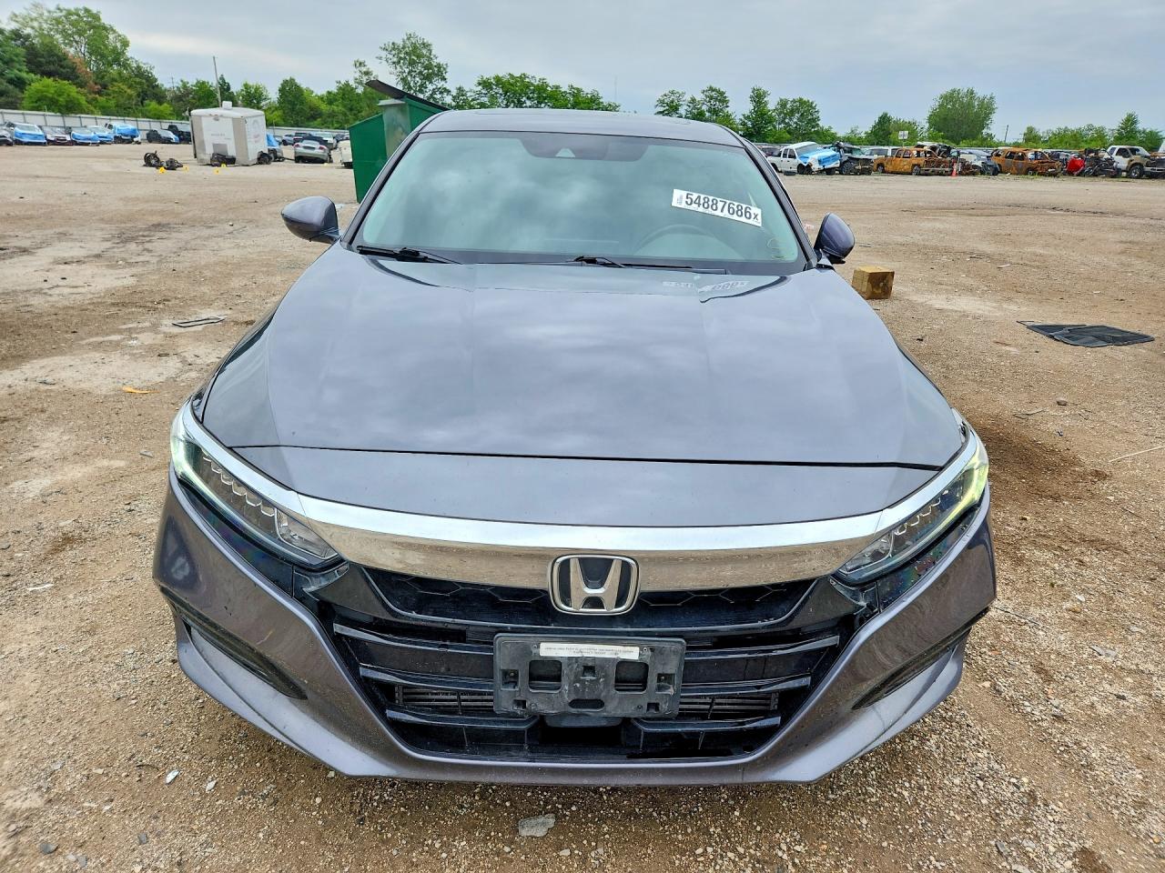 2018 Honda Accord Exl Gray vin: 1HGCV1F52JA112870