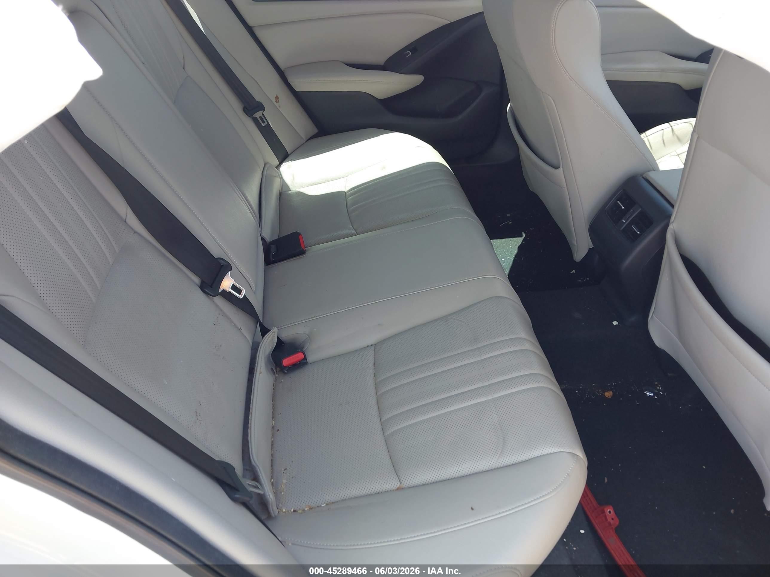 2019 Honda Accord Ex-l 1.5t White vin: 1HGCV1F52KA147166