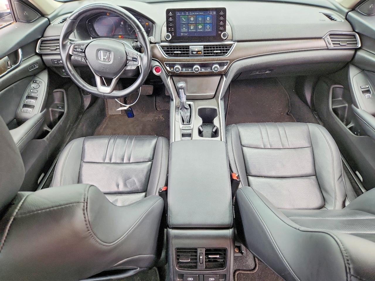 2022 Honda Accord Exl White vin: 1HGCV1F52NA030224