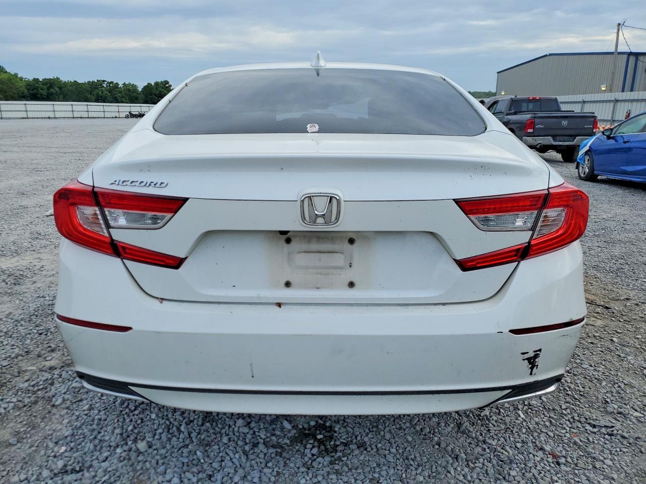 2019 Honda Accord Exl White vin: 1HGCV1F53KA010480