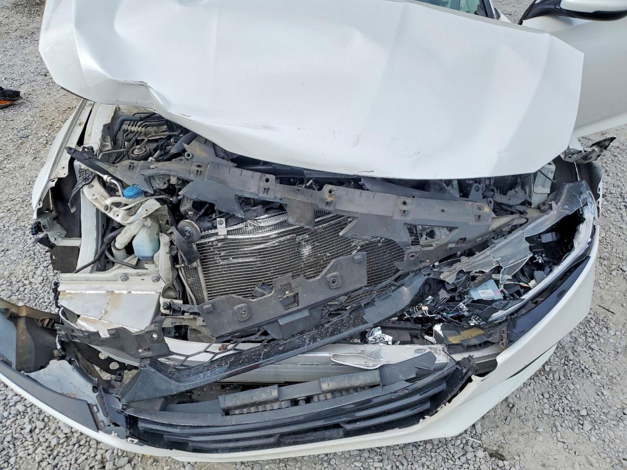 2019 Honda Accord Exl White vin: 1HGCV1F53KA010480