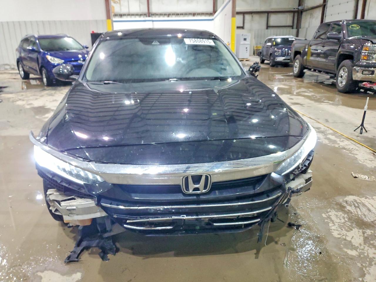 2021 Honda Accord Exl Черный vin: 1HGCV1F53MA050481