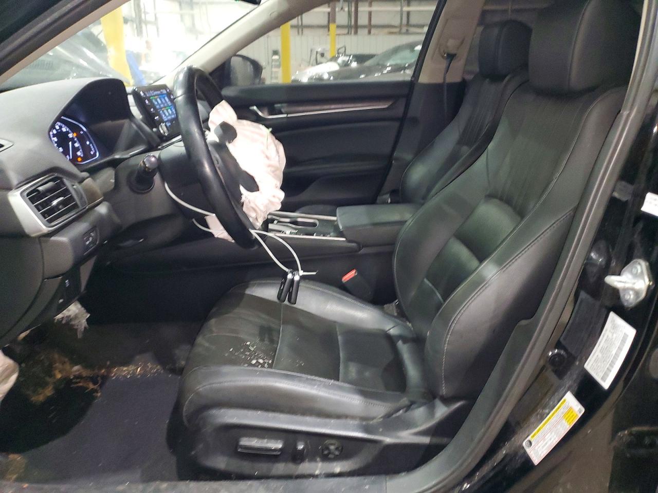 2021 Honda Accord Exl Черный vin: 1HGCV1F53MA050481