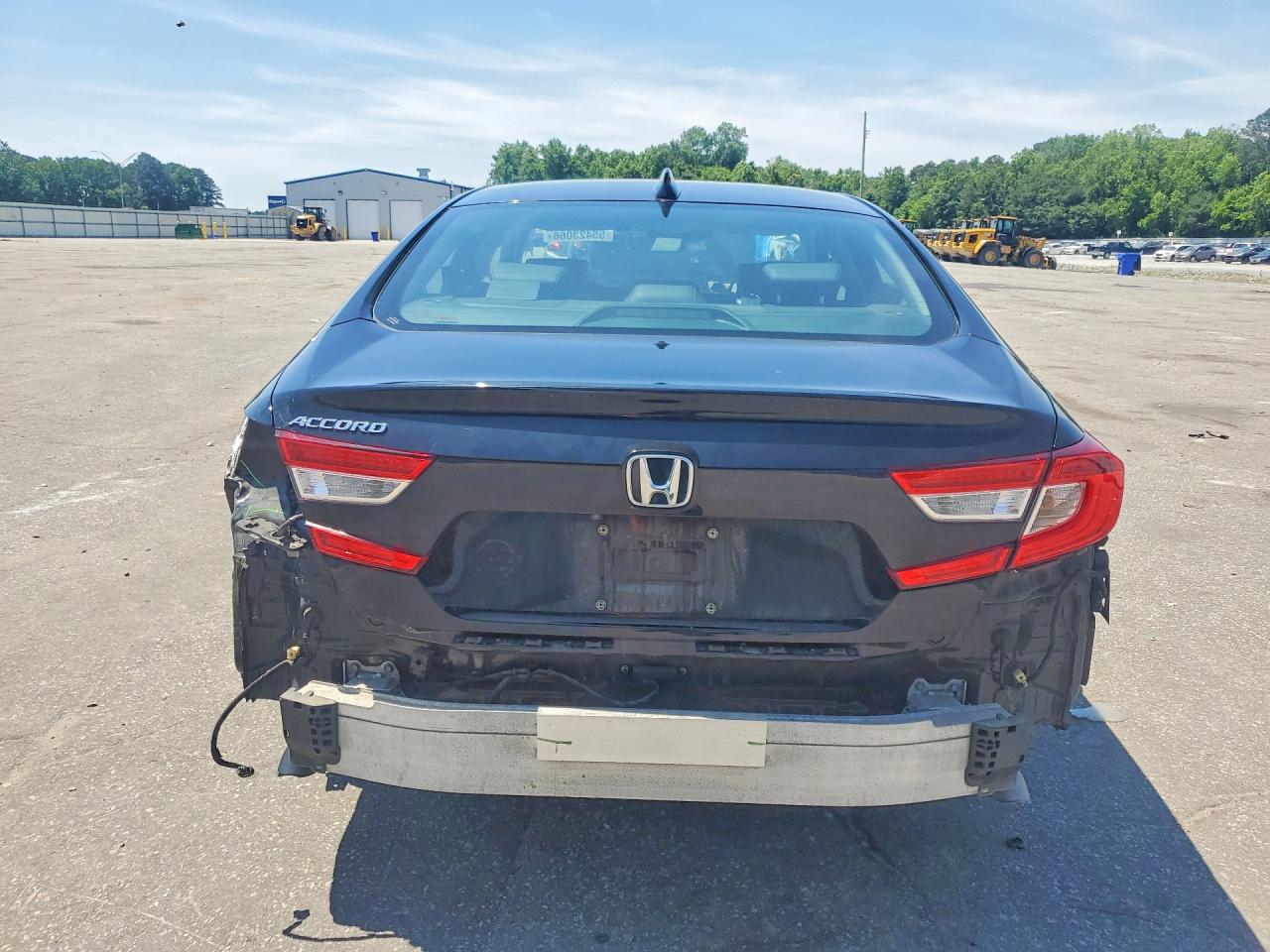 2021 Honda Accord Exl Черный vin: 1HGCV1F54MA073087