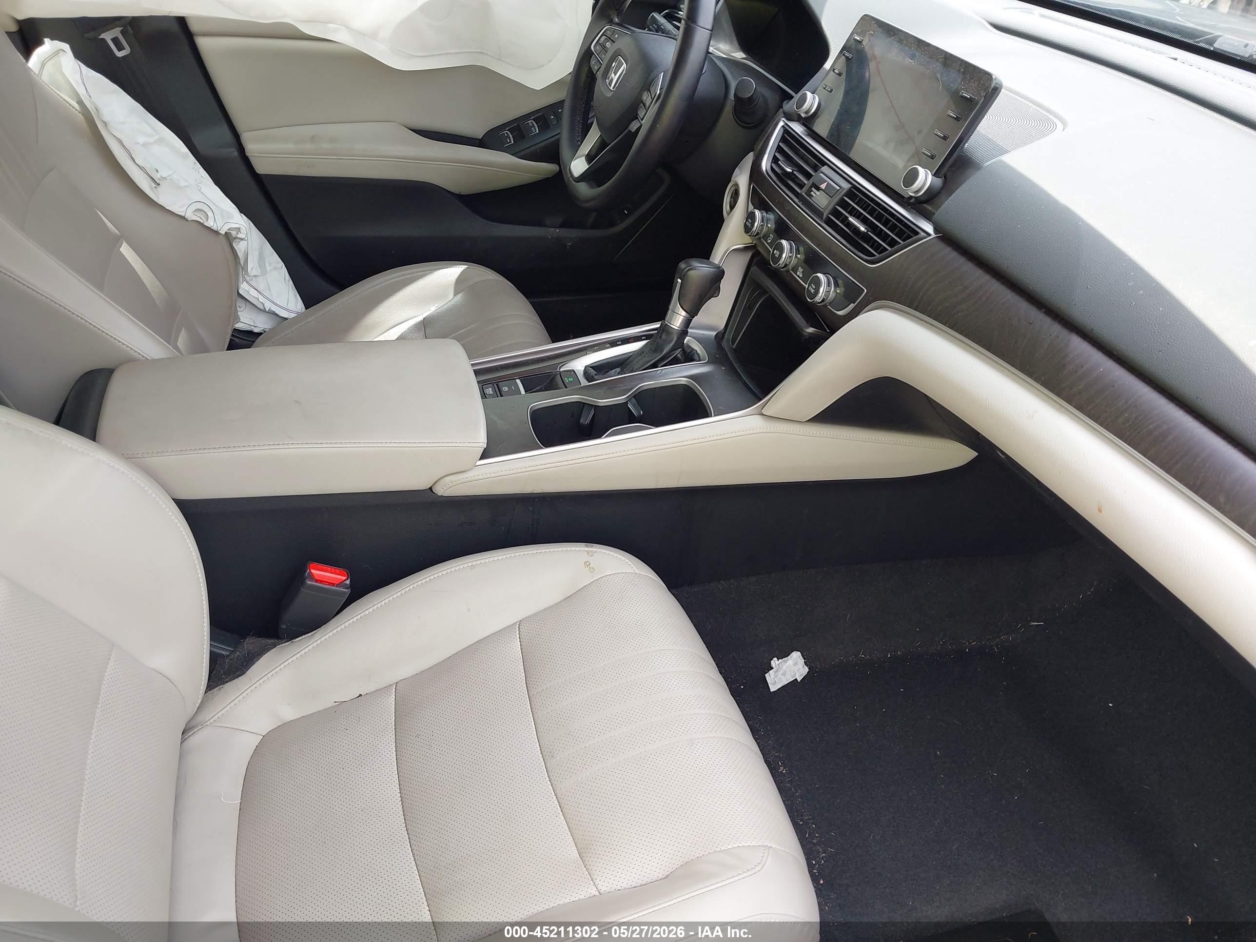 2018 Honda Accord Ex-l Черный vin: 1HGCV1F55JA038733
