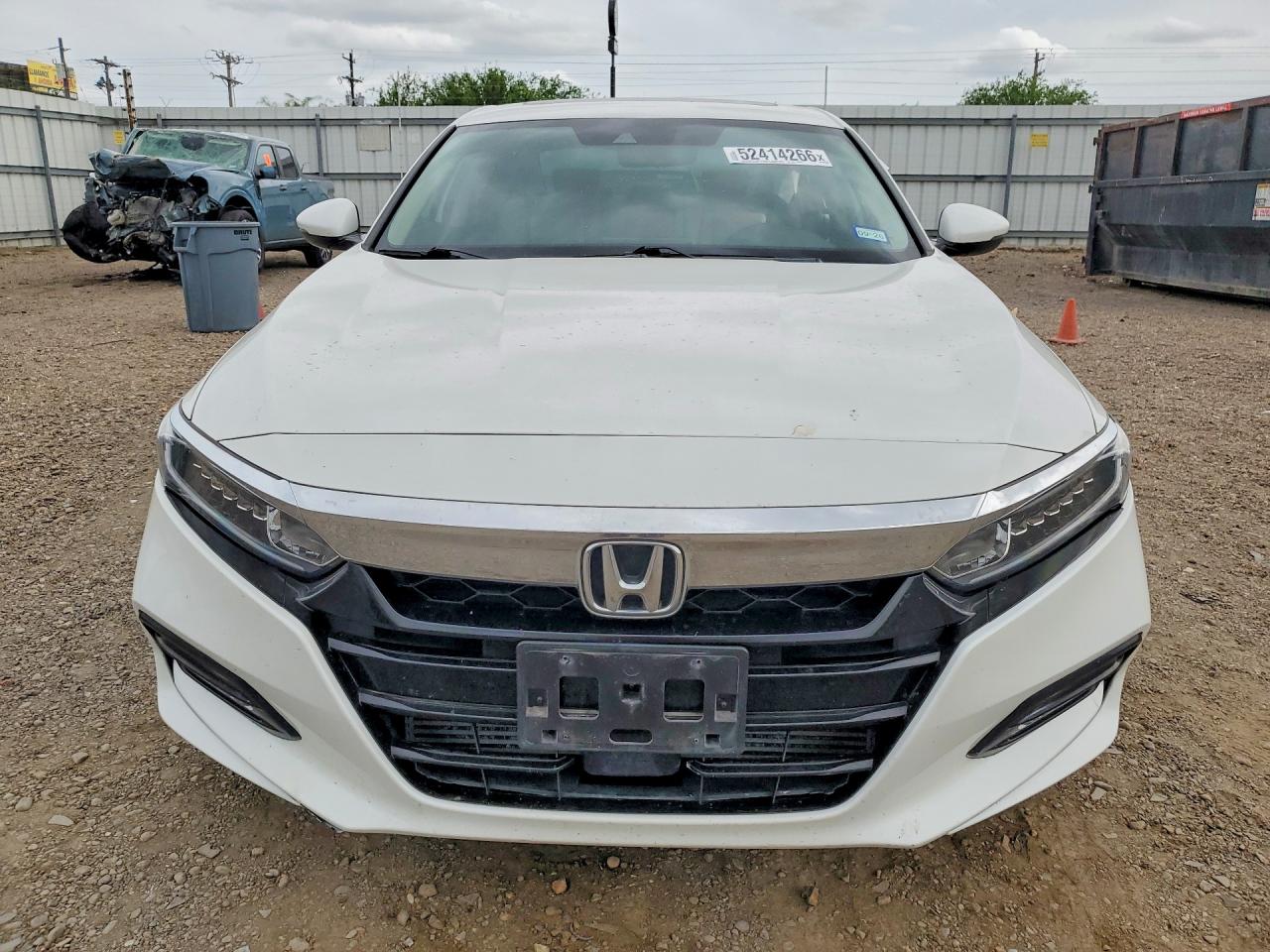 2018 Honda Accord Exl White vin: 1HGCV1F55JA094073