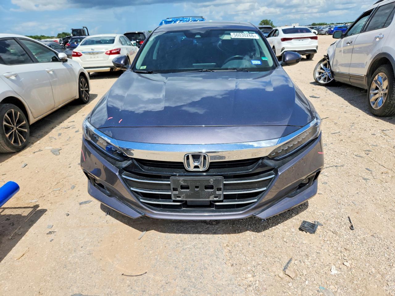2021 Honda Accord Exl Silver vin: 1HGCV1F55MA056556