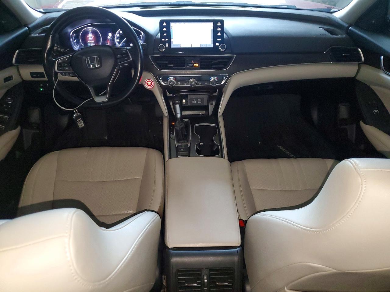 2021 Honda Accord Exl Red vin: 1HGCV1F55MA081392