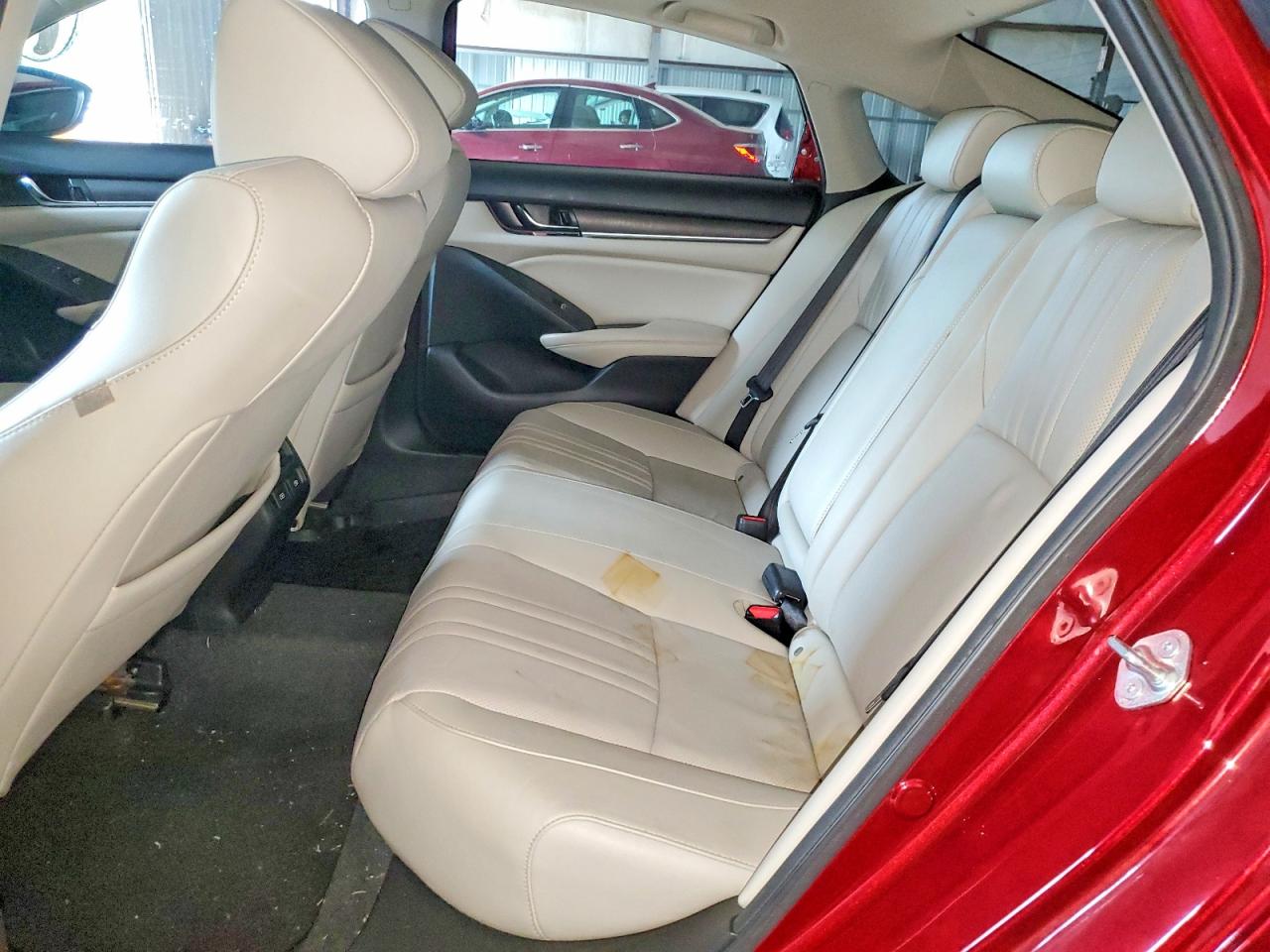 2021 Honda Accord Exl Red vin: 1HGCV1F55MA081392