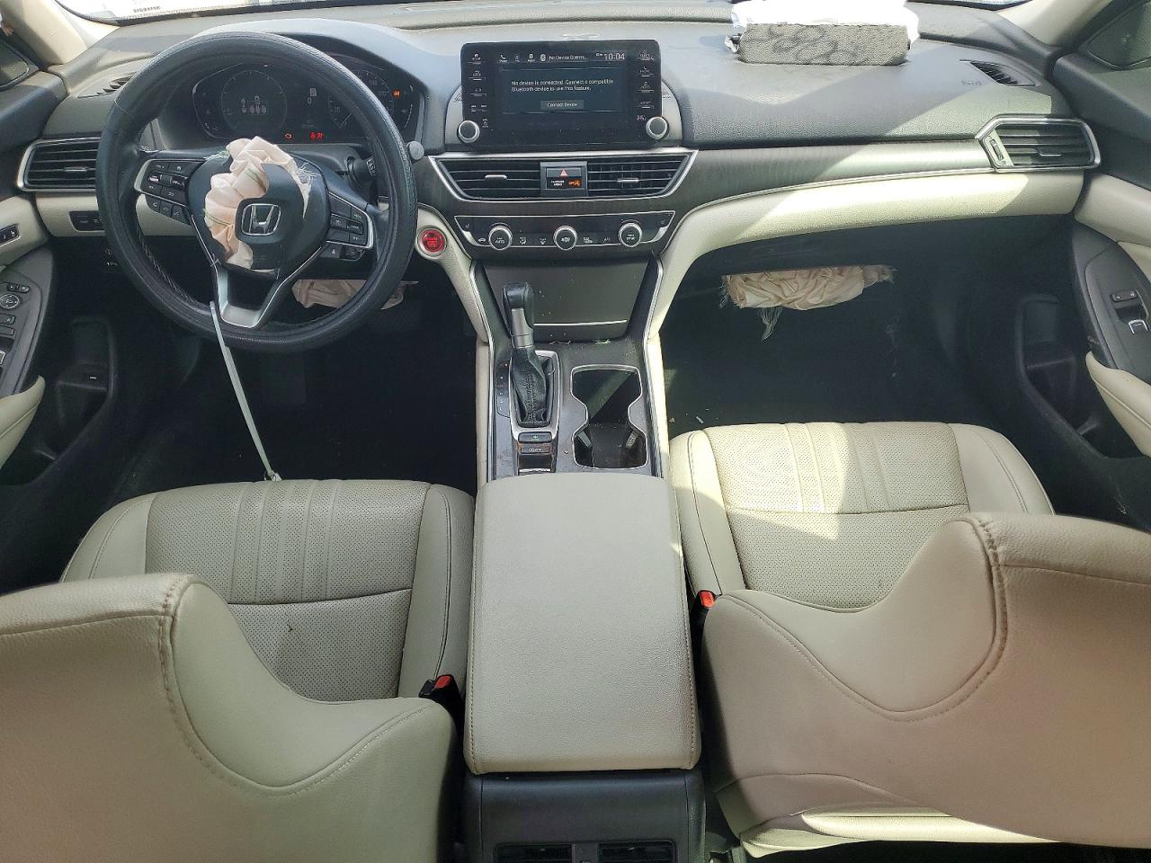 2021 Honda Accord Exl White vin: 1HGCV1F55MA081537
