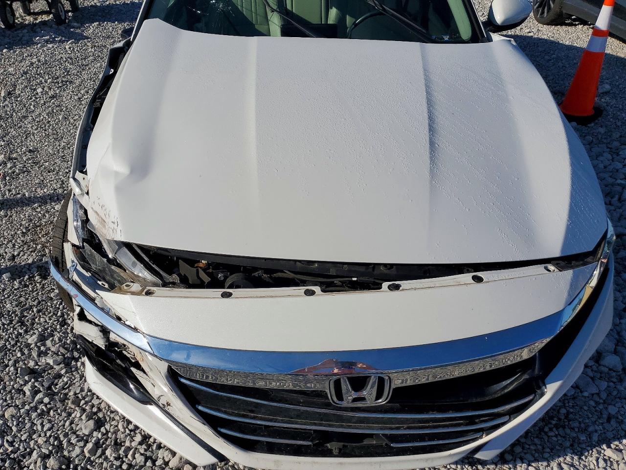 2021 Honda Accord Exl White vin: 1HGCV1F55MA085443