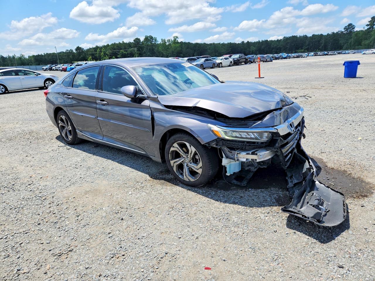 2018 Honda Accord Exl Серый vin: 1HGCV1F56JA002453