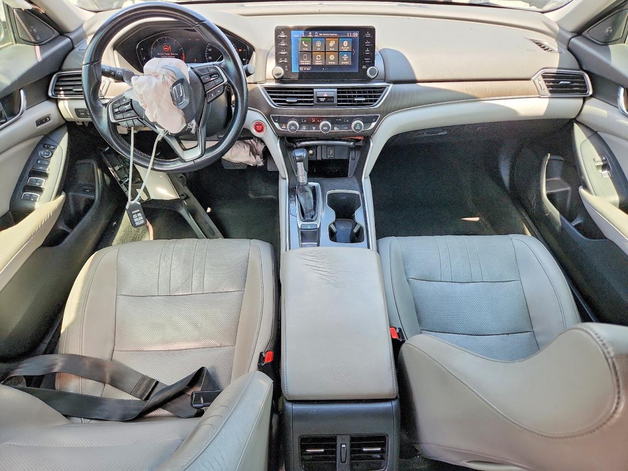 2018 Honda Accord Exl Серый vin: 1HGCV1F56JA002453