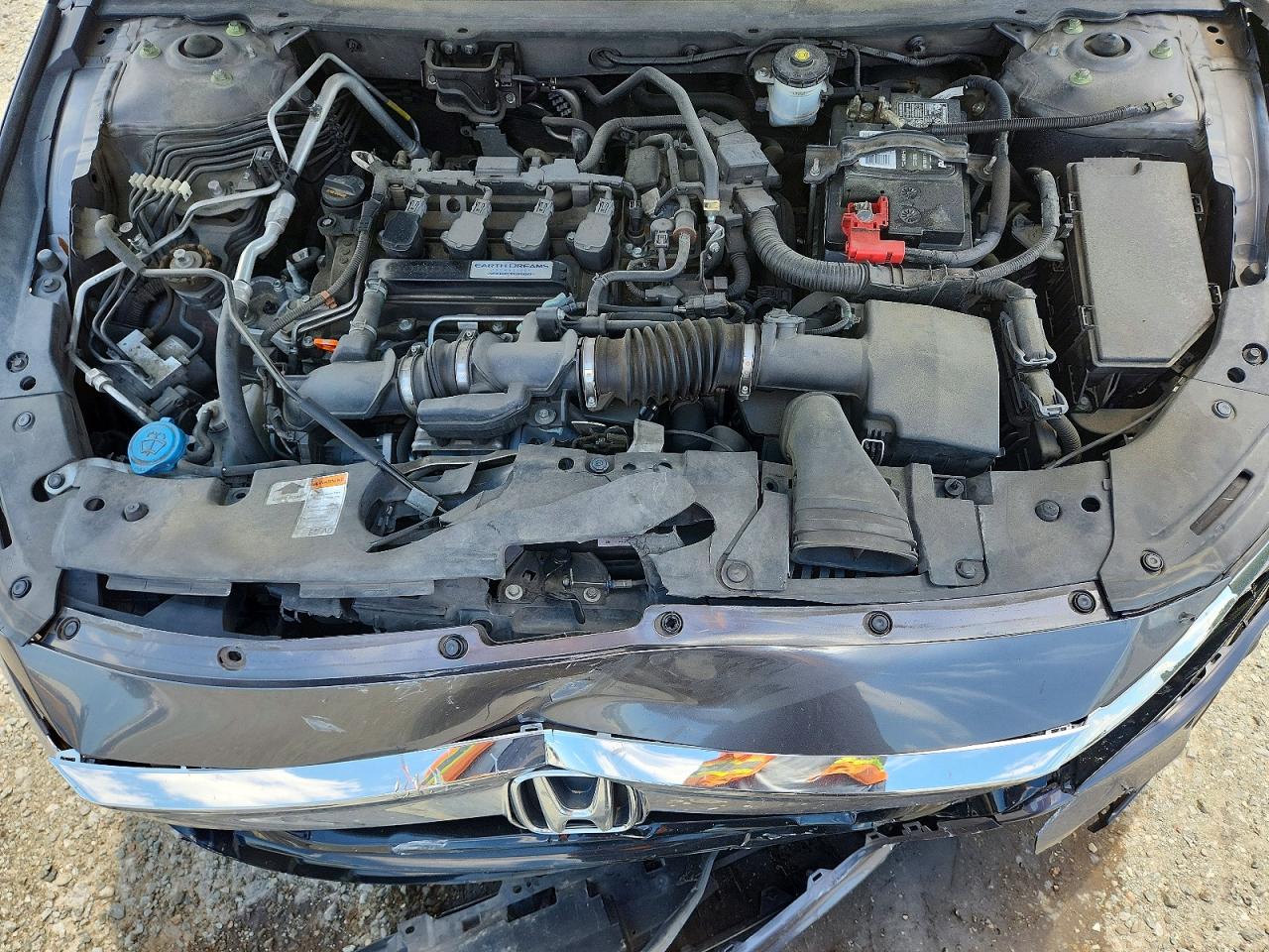 2018 Honda Accord Exl Серый vin: 1HGCV1F56JA002453