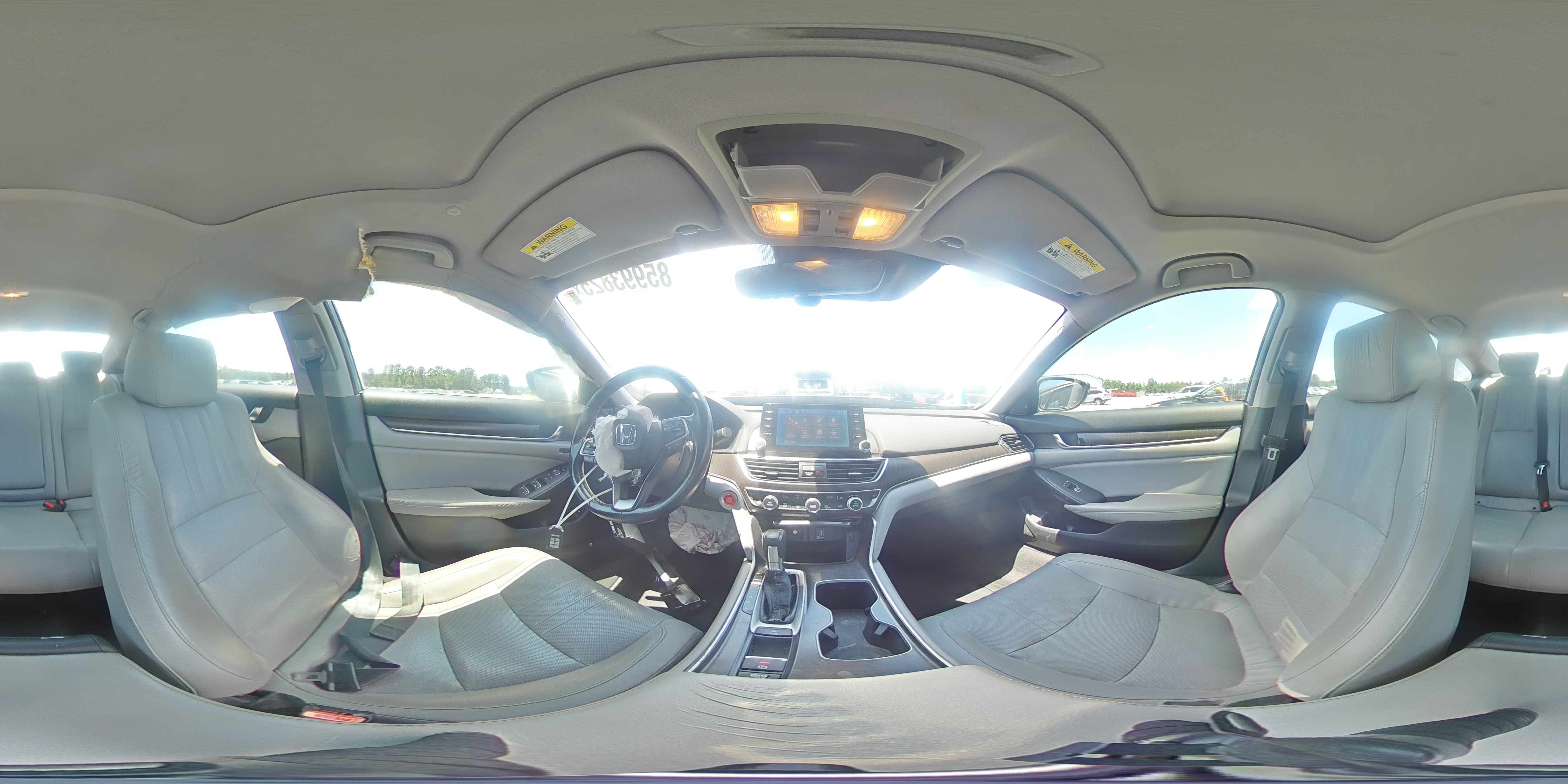 2018 Honda Accord Exl Серый vin: 1HGCV1F56JA002453