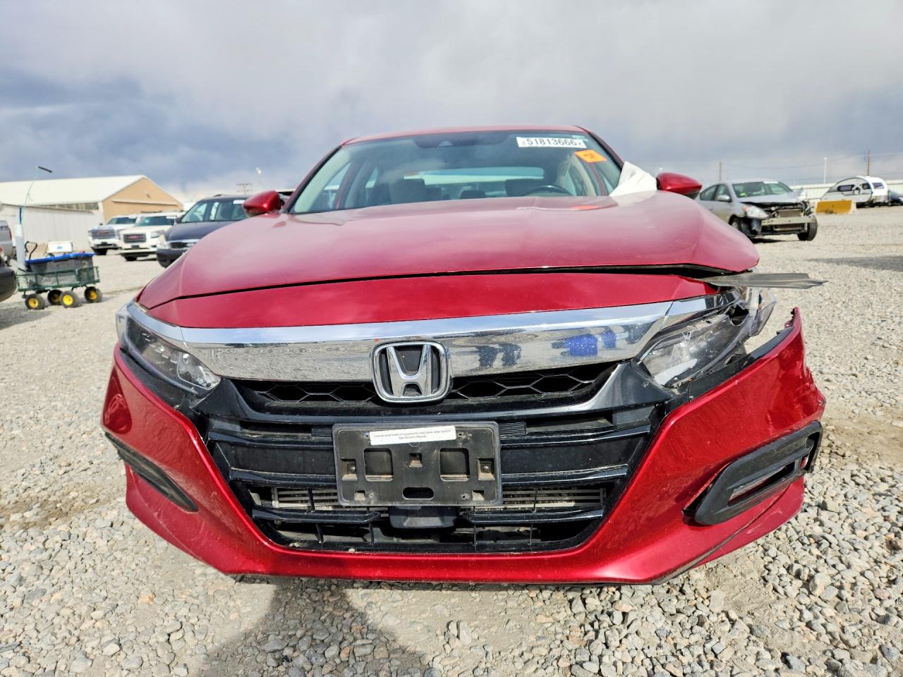2018 Honda Accord Exl Red vin: 1HGCV1F56JA035467