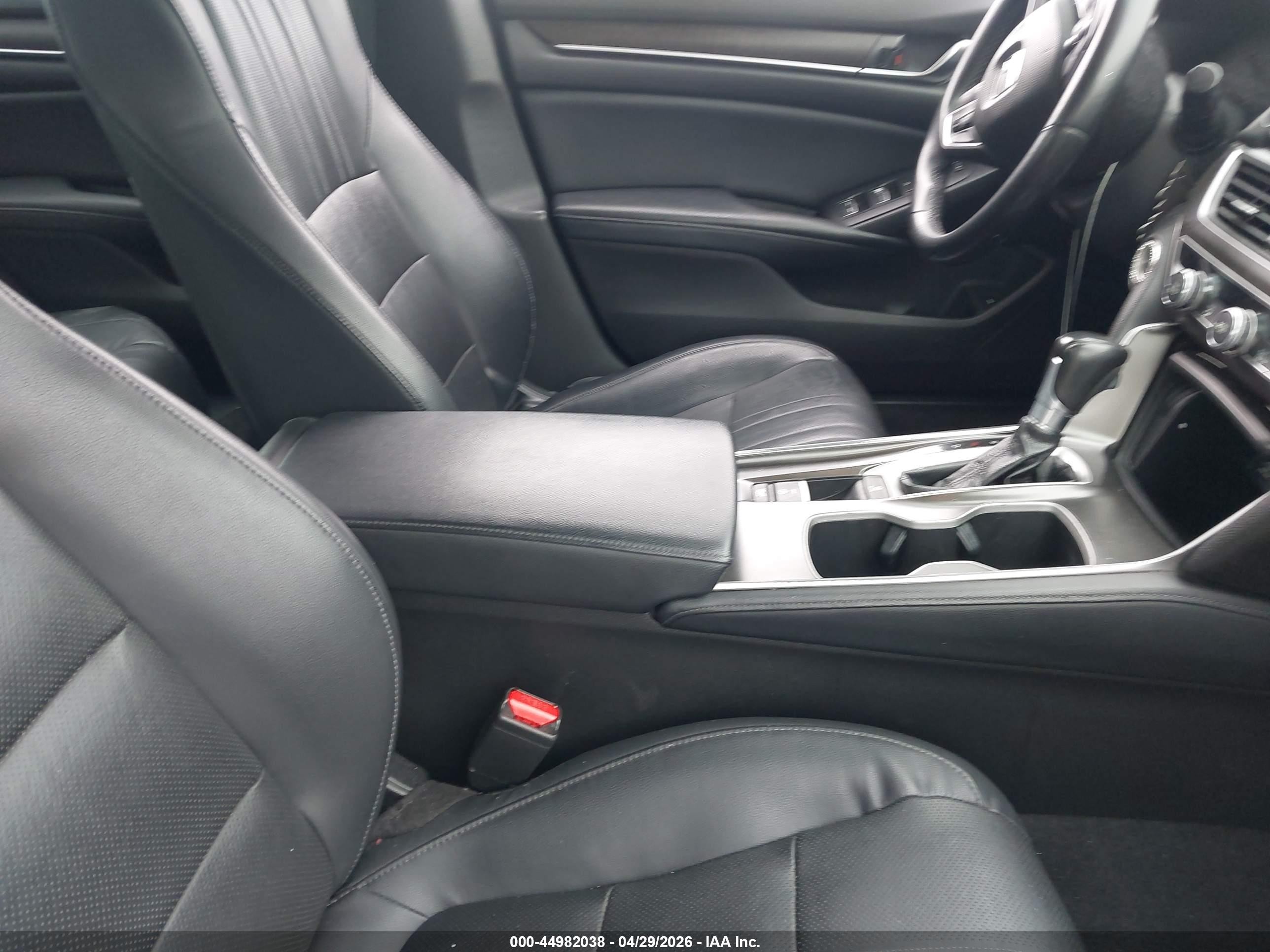 2018 Honda Accord Ex-l Black vin: 1HGCV1F57JA115764